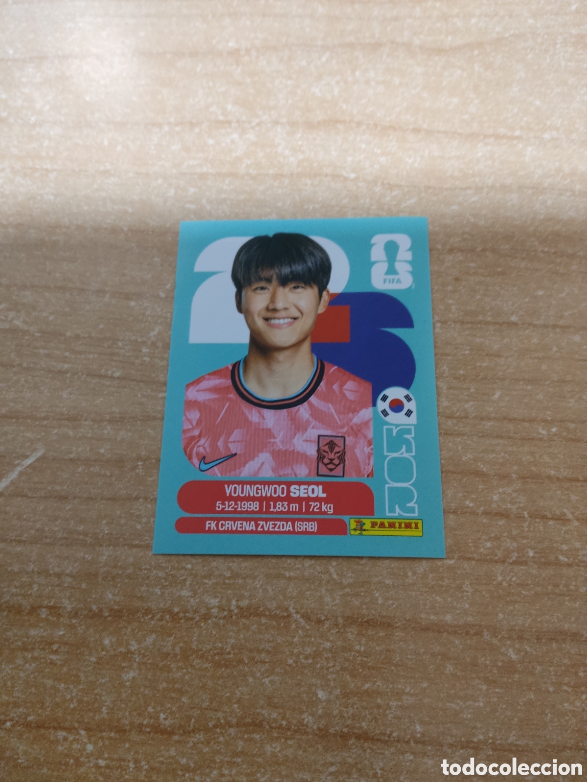 Cromos de f&uacute;tbol: 6 SEOL COREA DEL SUR FIFA WORLD CUP 2026