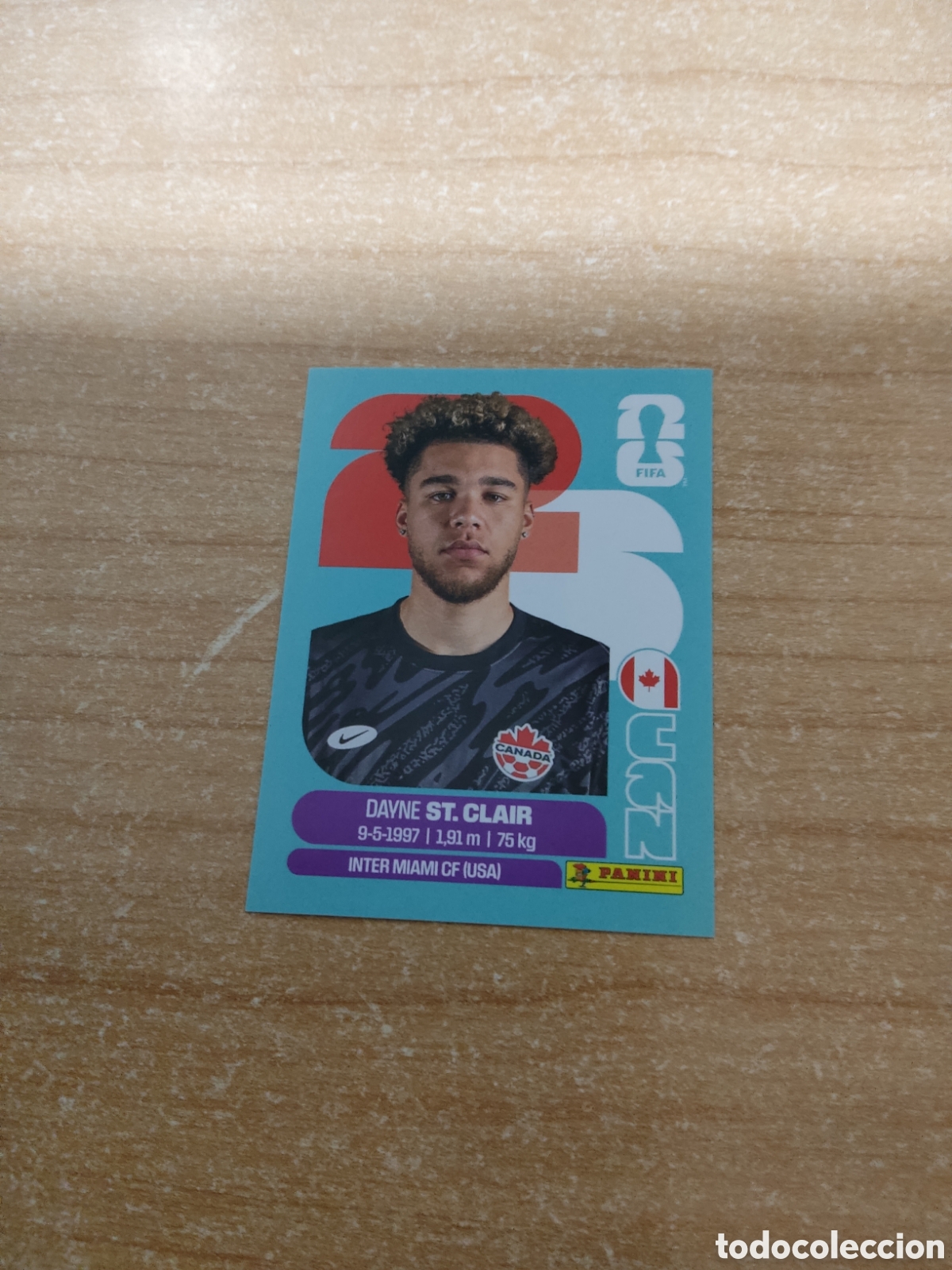 Cromos de f&uacute;tbol: 2 ST CLAIR CANADA FIFA WORLD CUP 2026
