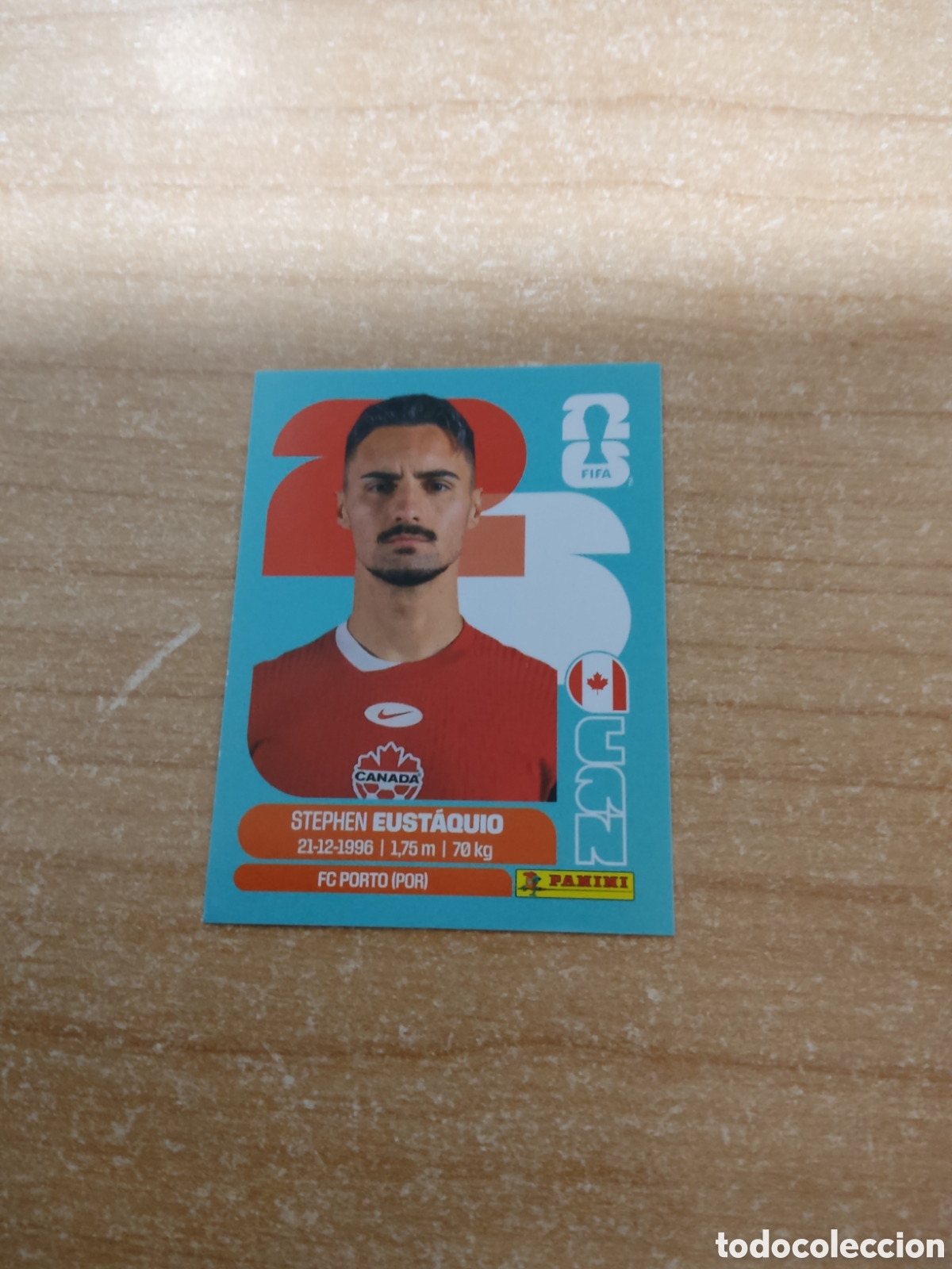 Cromos de f&uacute;tbol: 10 EUSTAQUIO CANADA FIFA WORLD CUP 2026