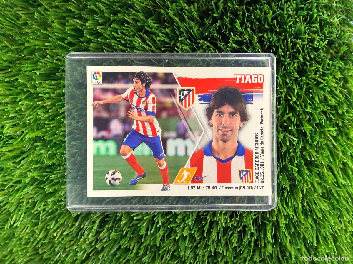 Cromos de f&uacute;tbol: N&ordm; 12 Tiago Atl&eacute;tico de Madrid Liga Este 15 16