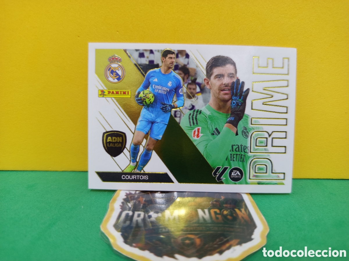 Cromos de Futebol: ❇️ CROMO ⚽ 3.- COURTOIS -ADN PRIME- (R. MADRID) - COLECCIONES ESTE 2026/27 (PANINI) ❇️