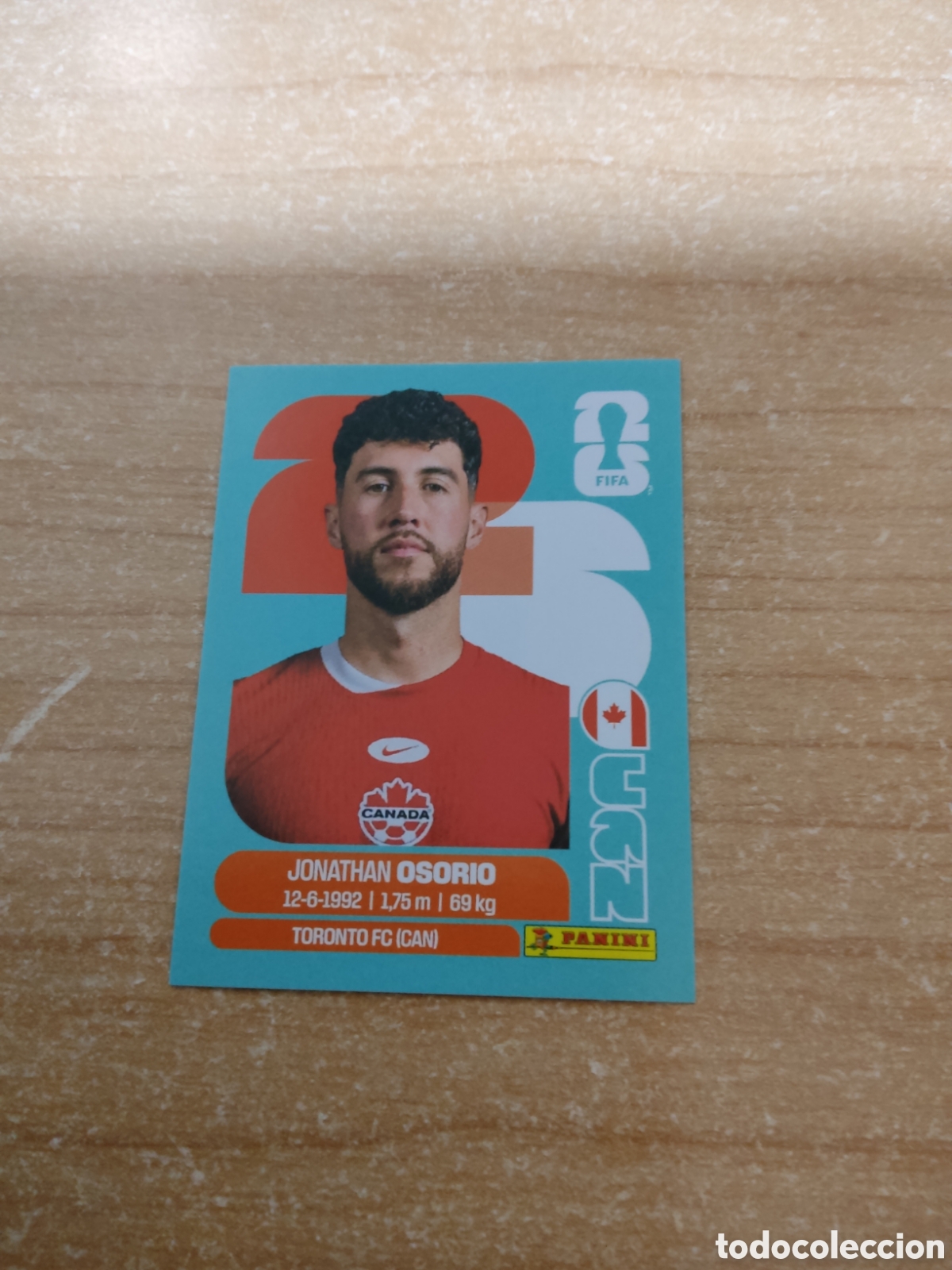 Cromos de f&uacute;tbol: 12 JONATHAN OSORIO CANADA FIFA WORLD CUP 2026