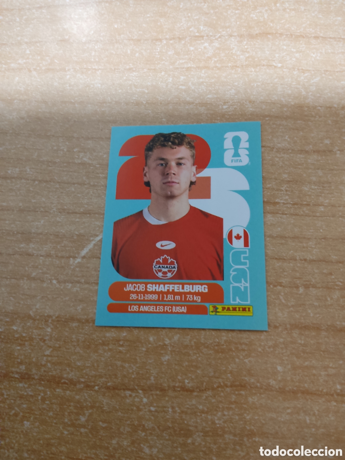 Cromos de f&uacute;tbol: 14 SHAFFELBURG CANADA FIFA WORLD CUP 2026