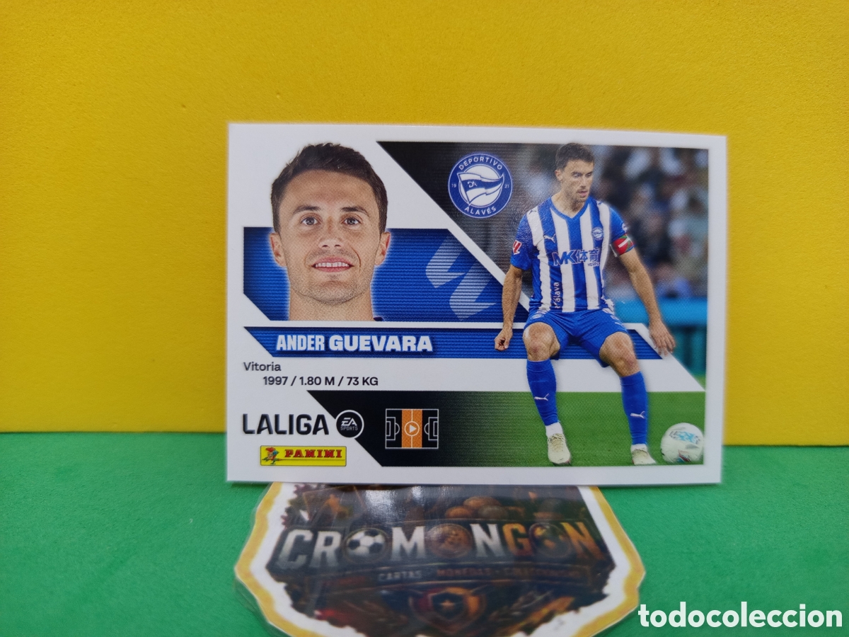 Cromos de f&uacute;tbol: ❇️ CROMO ⚽ 13.- GUEVARA (ALAVES) - COLECCIONES ESTE 2026/27 (PANINI) ❇️