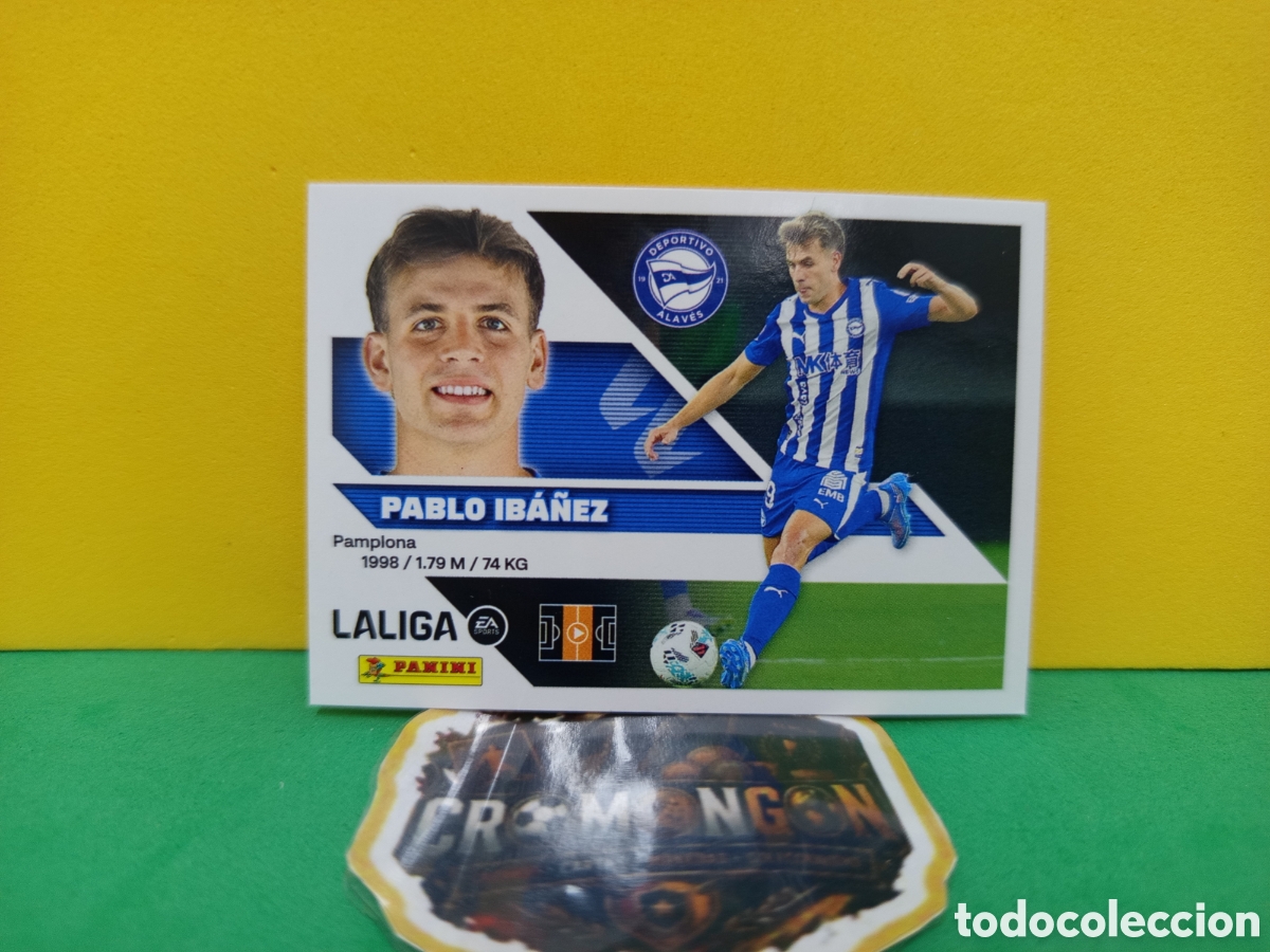 Cromos de f&uacute;tbol: ❇️ CROMO ⚽ 15.- PABLO IB&Aacute;&Ntilde;EZ (ALAVES) - COLECCIONES ESTE 2026/27 (PANINI) ❇️