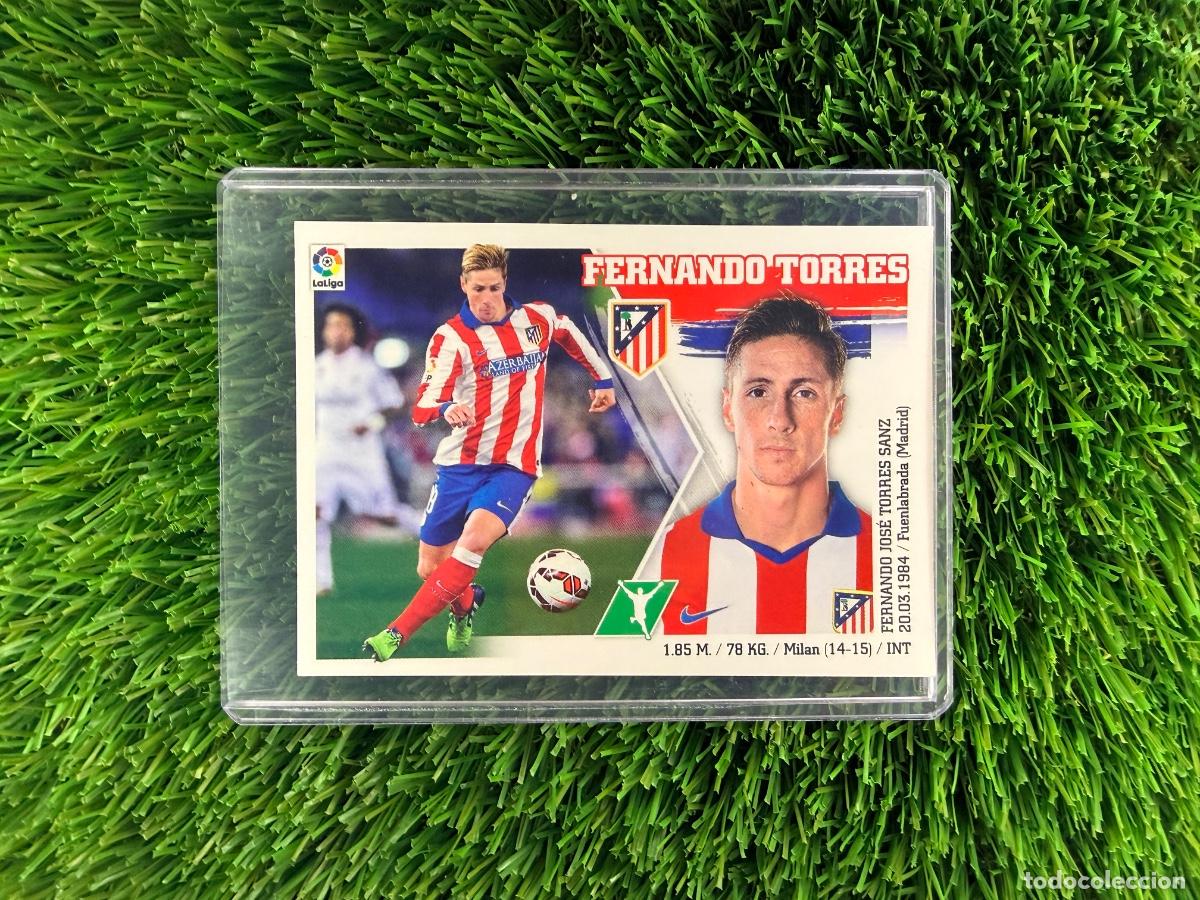 Cromos de f&uacute;tbol: N&ordm; 20 Fernando Torres Atl&eacute;tico de Madrid Liga Este 15 16