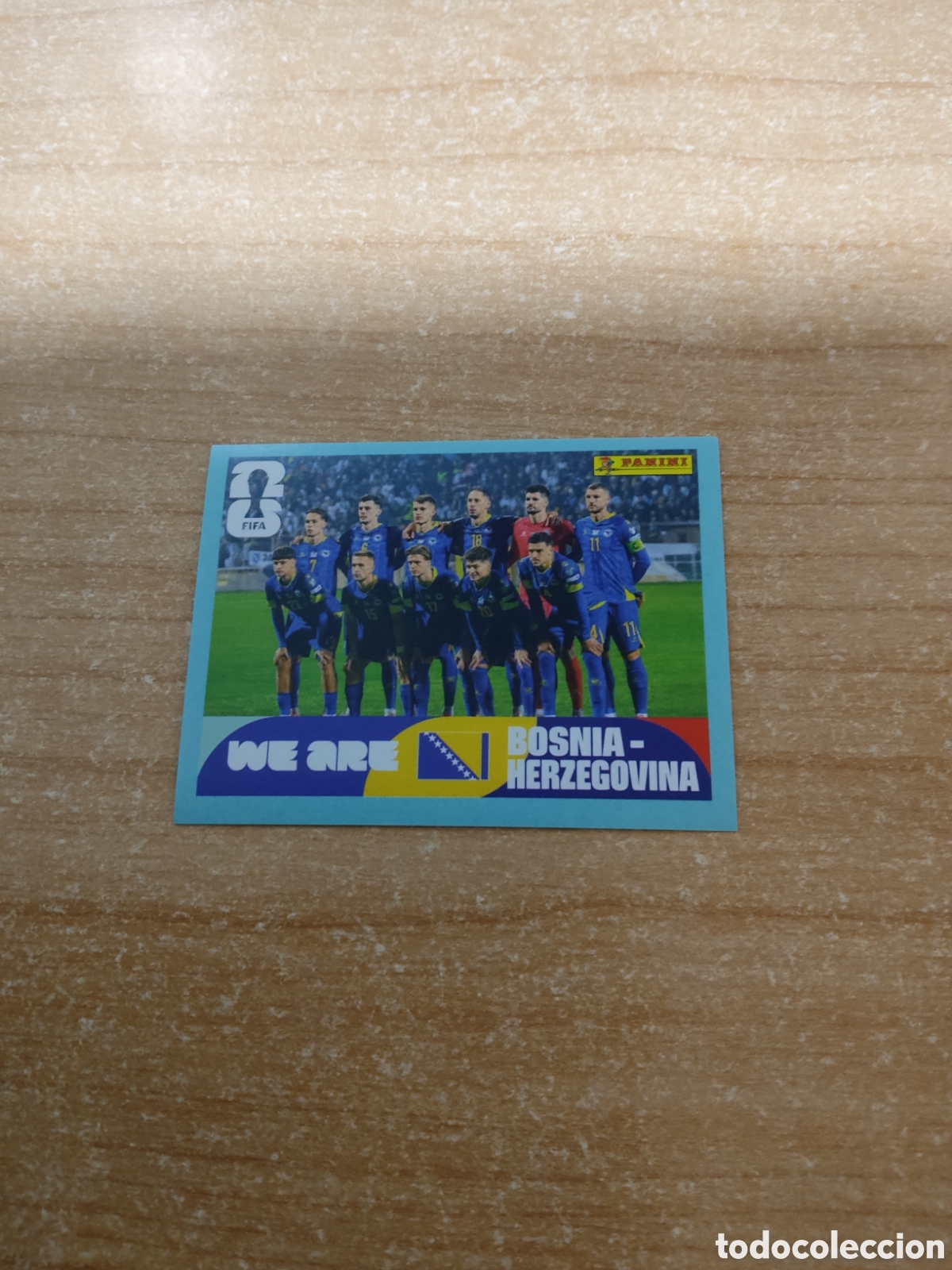 Cromos de f&uacute;tbol: 13 PLANTILLA BOSNIA Y HERZEGOVINA FIFA WORLD CUP 2026