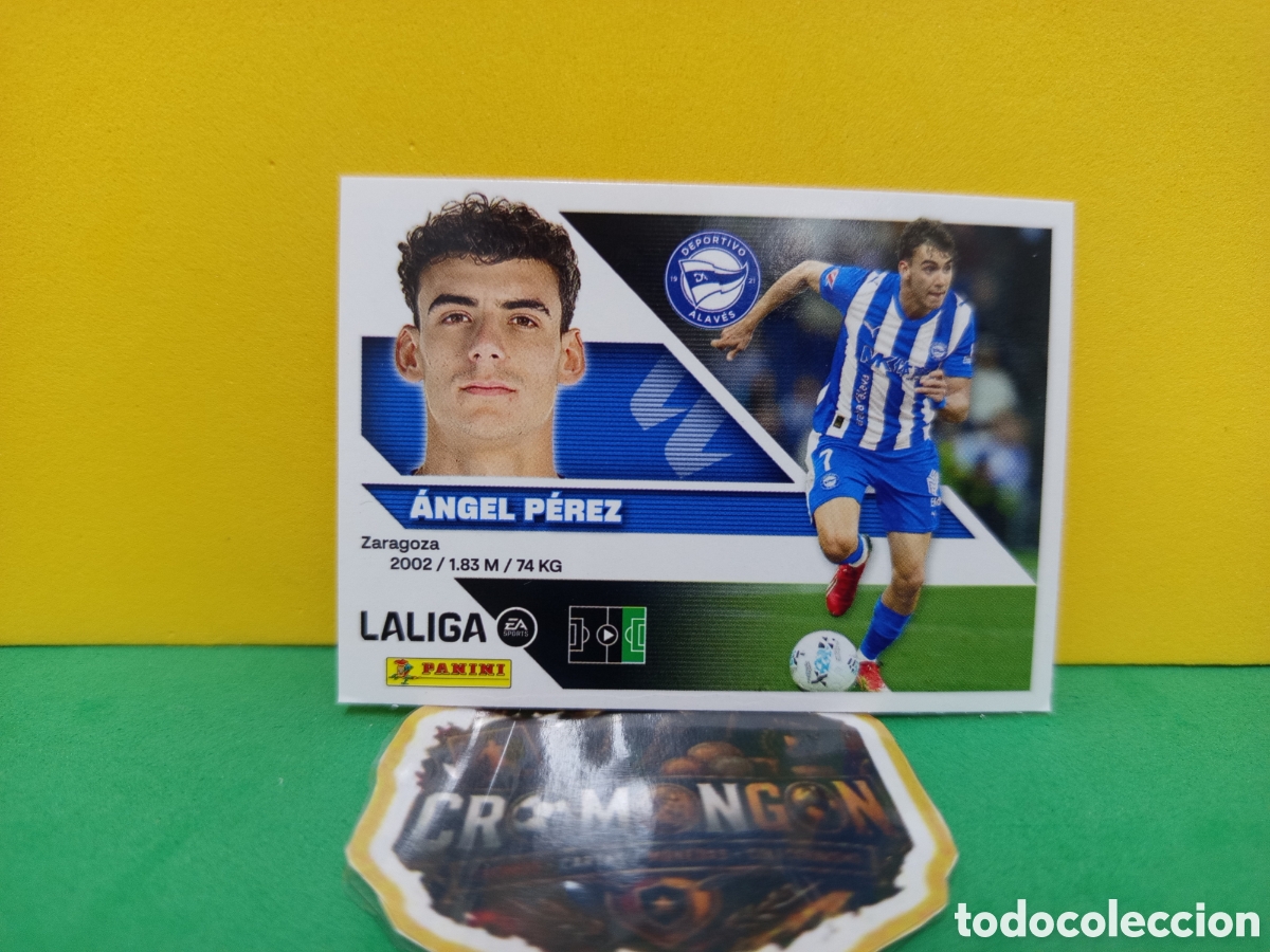 Cromos de f&uacute;tbol: ❇️ CROMO ⚽ 17.- &Aacute;NGEL P&Eacute;REZ (ALAVES) - COLECCIONES ESTE 2026/27 (PANINI) ❇️