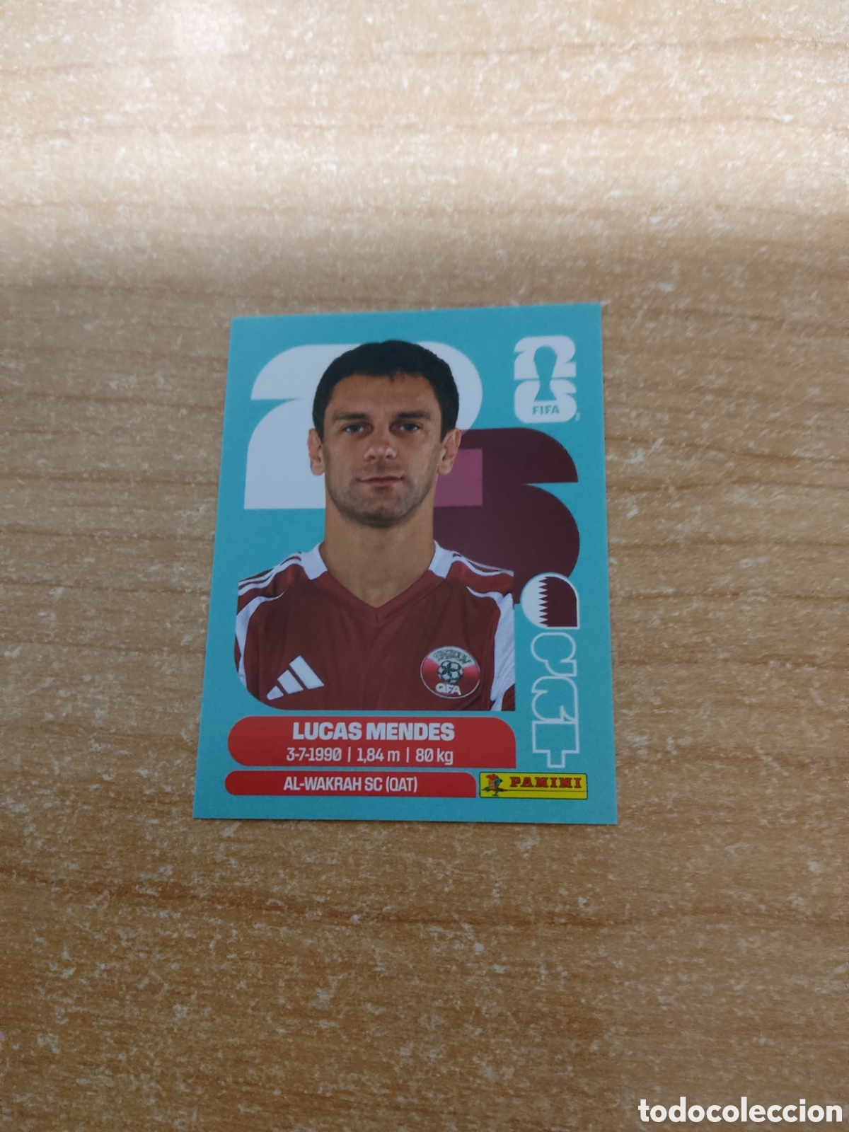 Cromos de f&uacute;tbol: 4 LUCAS MENDES QATAR FIFA WORLD CUP 2026