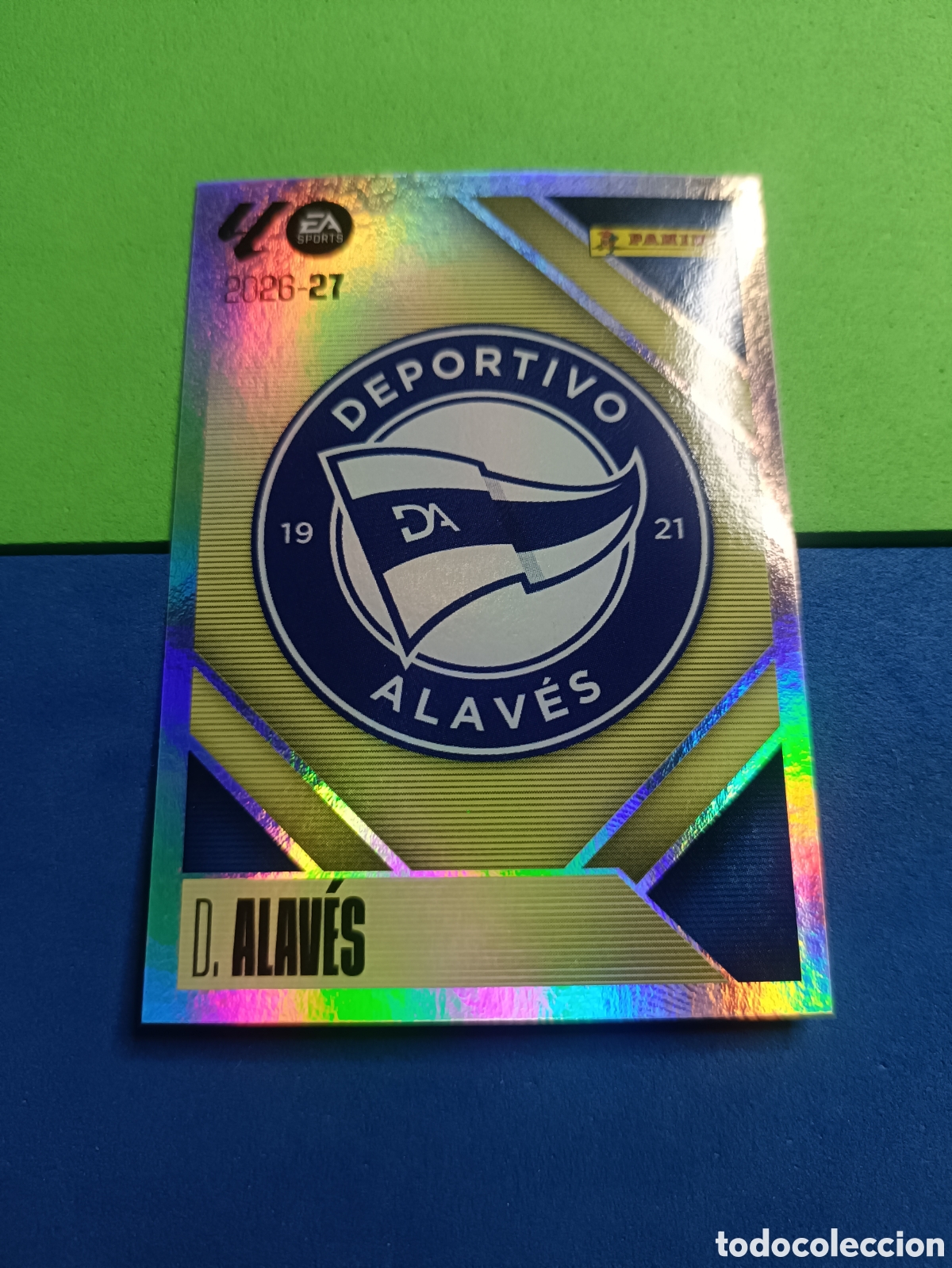 Cromos de f&uacute;tbol: Panini cromos stickers Liga este 2026 2027 26 27 - 1 Escudo Alav&eacute;s