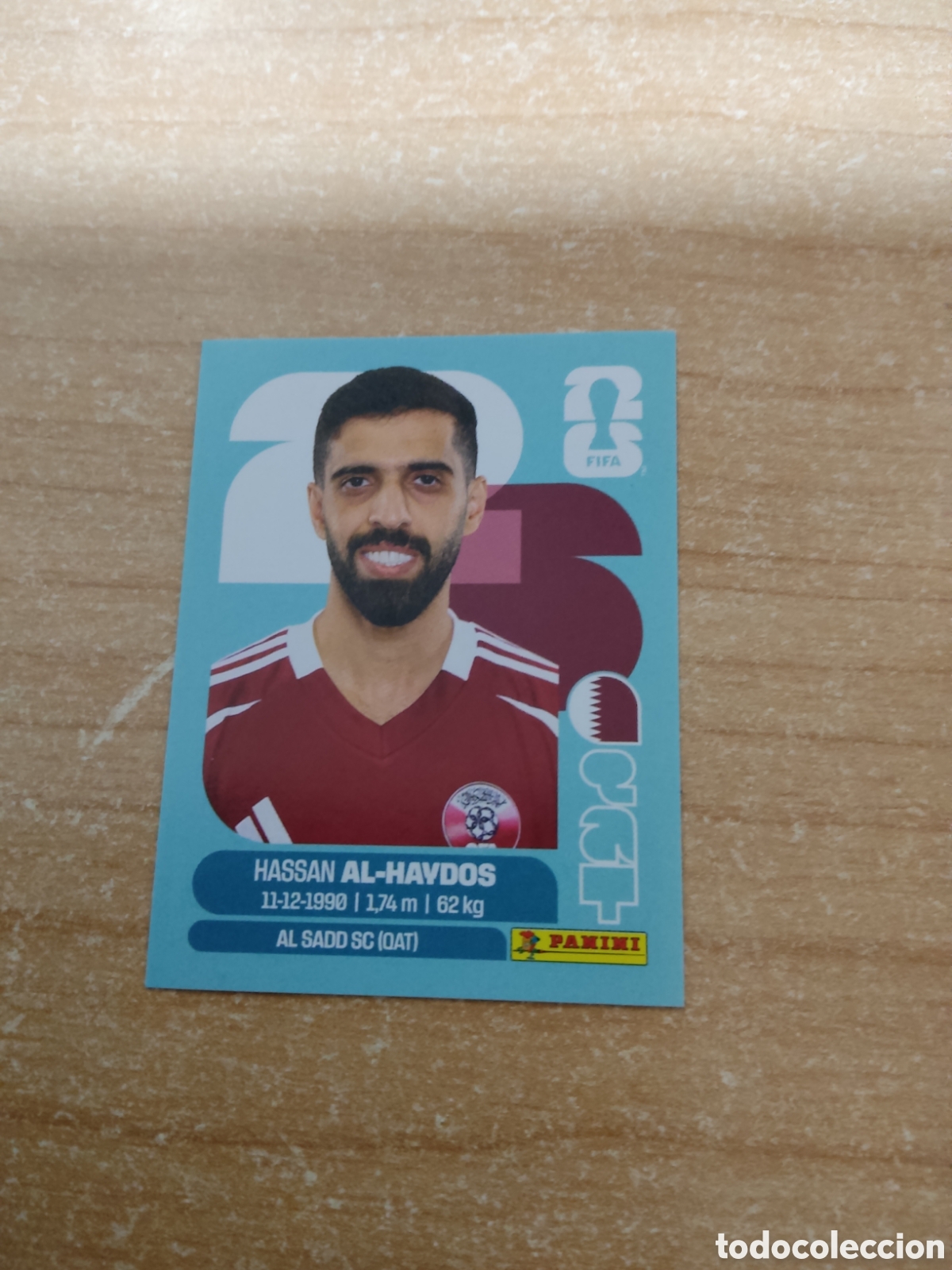 Cromos de f&uacute;tbol: 16 AL HAYDOS QATAR FIFA WORLD CUP 2026