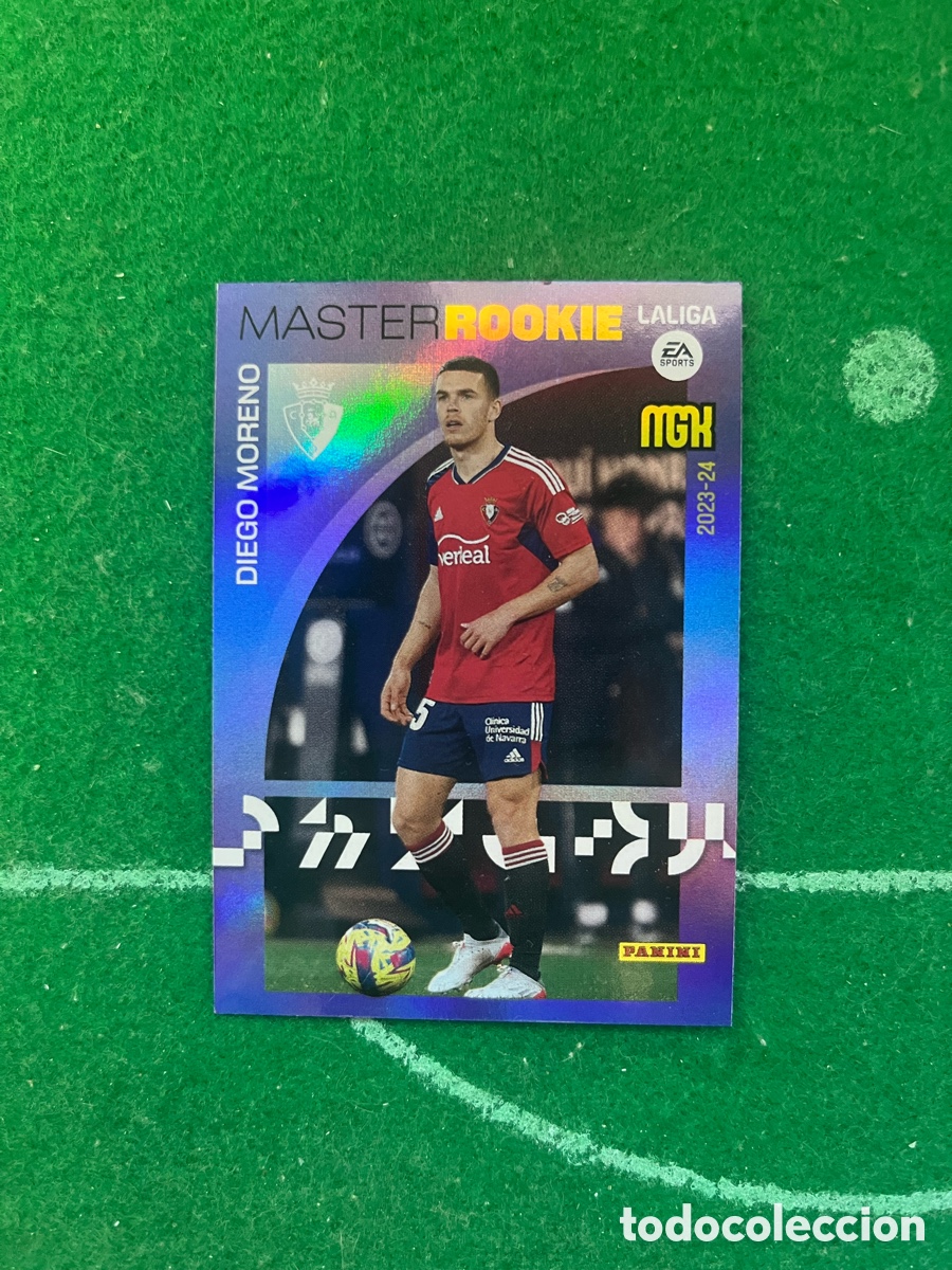 Cromos de f&uacute;tbol: 416 DIEGO MORENO OSASUNA MEGACRACKS 2023 2024 PANINI MASTER ROOKIE