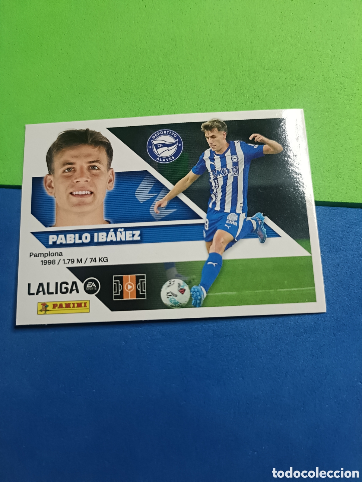 Cromos de f&uacute;tbol: Panini cromos stickers Liga este 2026 2027 26 27 - Alav&eacute;s 15 Pablo Ib&aacute;&ntilde;ez