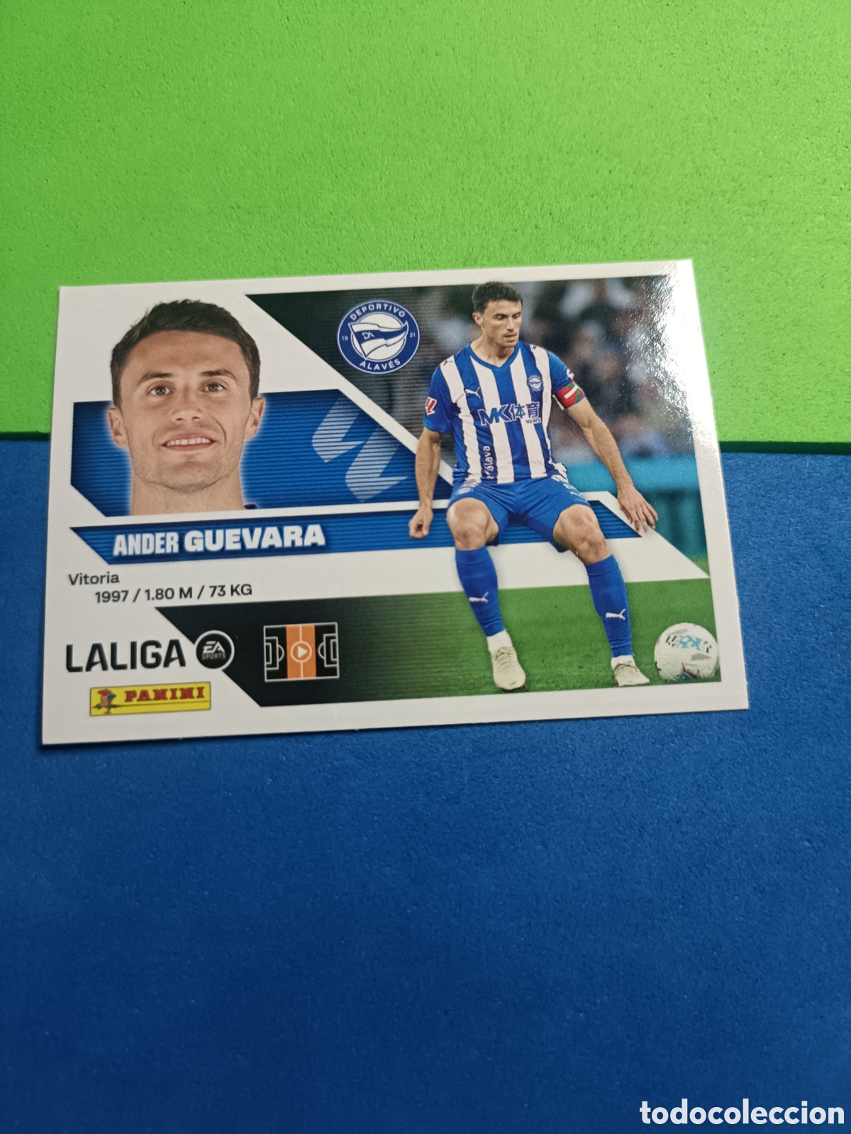 Cromos de f&uacute;tbol: Panini cromos stickers Liga este 2026 2027 26 27 - Alav&eacute;s 13 Guevara