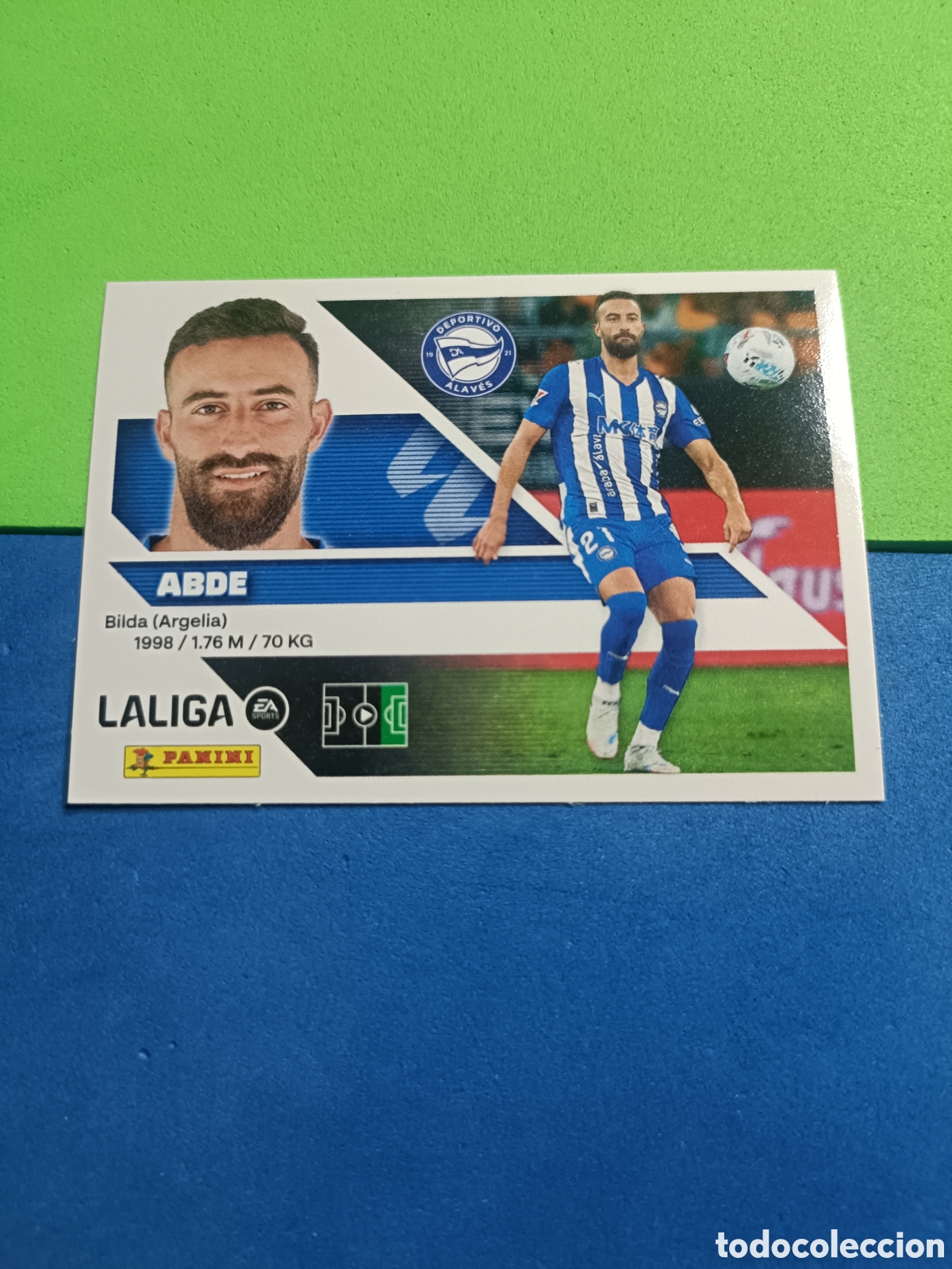 Cromos de f&uacute;tbol: Panini cromos stickers Liga este 2026 2027 26 27 - Alav&eacute;s 18A Abde