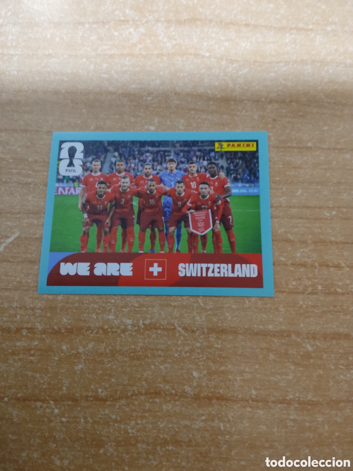 Cromos de f&uacute;tbol: 13 PLANTILLA SUIZA FIFA WORLD CUP 2026