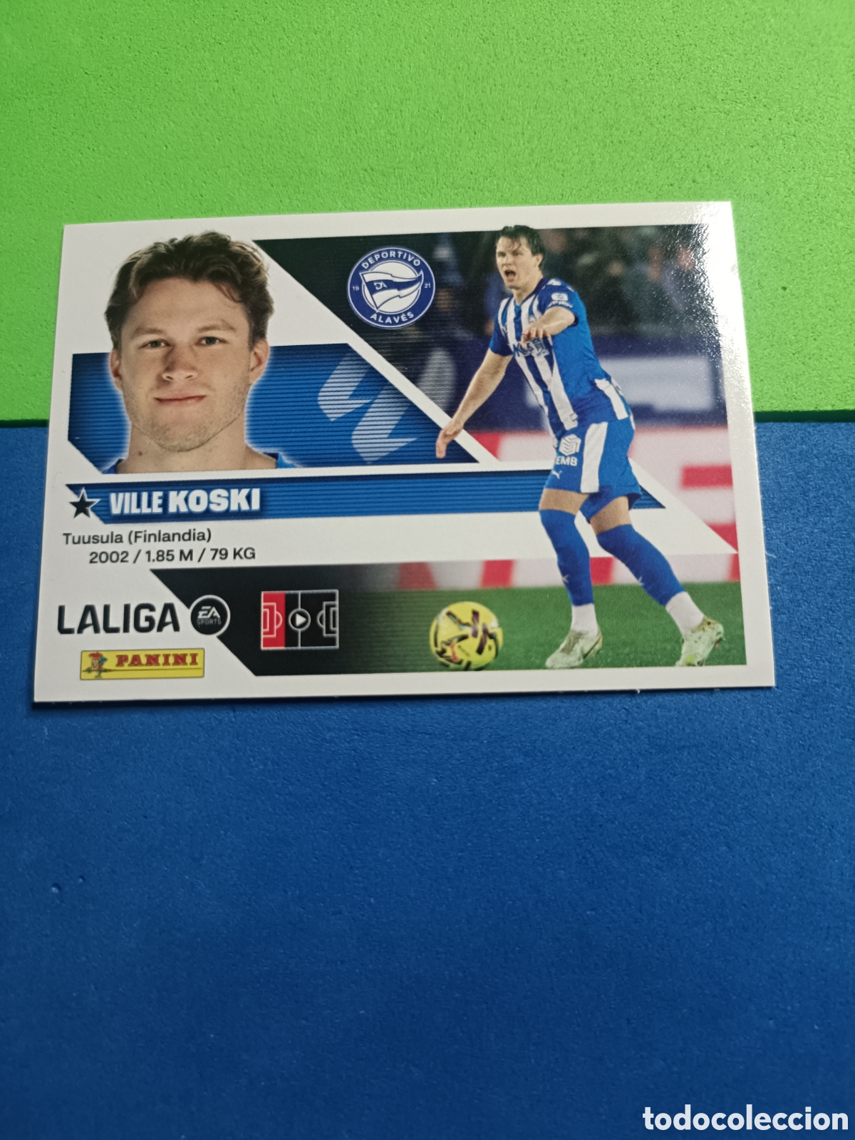 Cromos de f&uacute;tbol: Panini cromos stickers Liga este 2026 2027 26 27 - Alav&eacute;s 6 Koski