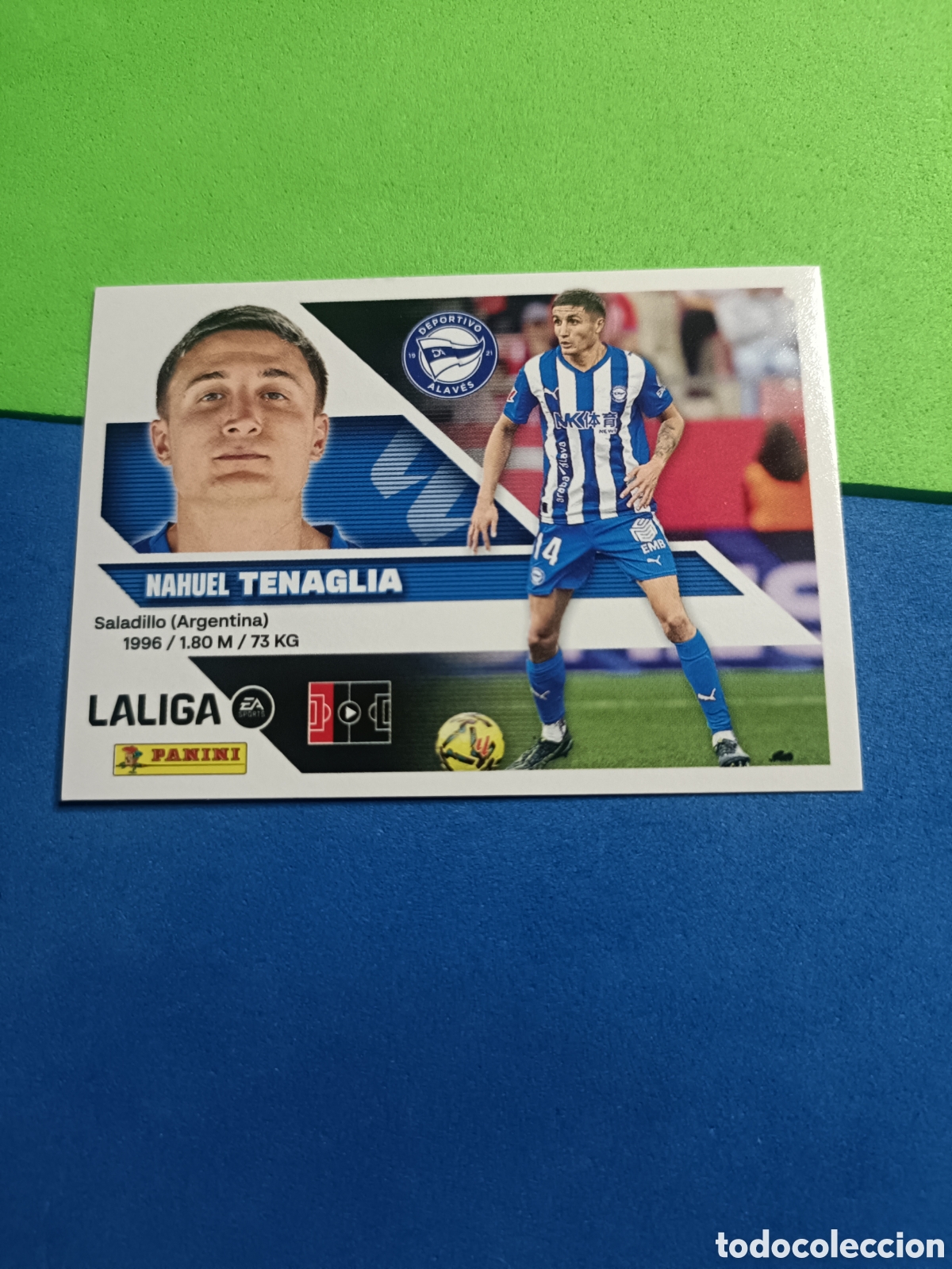 Cromos de f&uacute;tbol: Panini cromos stickers Liga este 2026 2027 26 27 - Alav&eacute;s 7 Tenaglia
