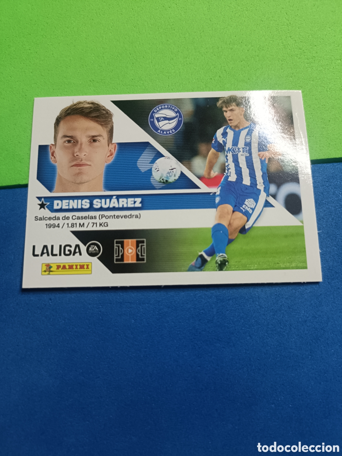 Cromos de f&uacute;tbol: Panini cromos stickers Liga este 2026 2027 26 27 - Alav&eacute;s 16 Denis Su&aacute;rez