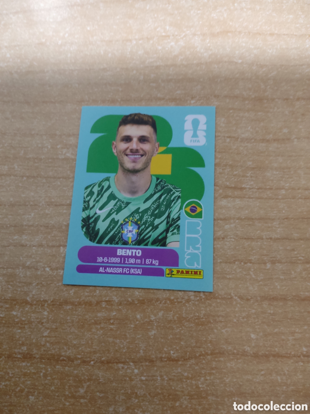 Cromos de f&uacute;tbol: 3 BENTO BRASIL FIFA WORLD CUP 2026