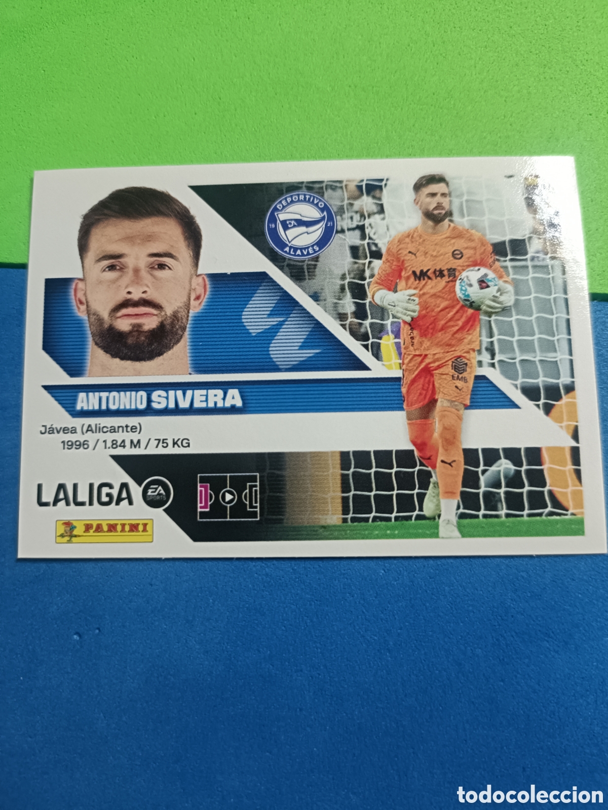 Cromos de f&uacute;tbol: Panini cromos stickers Liga este 2026 2027 26 27 - Alav&eacute;s 3 Antonio Sivera