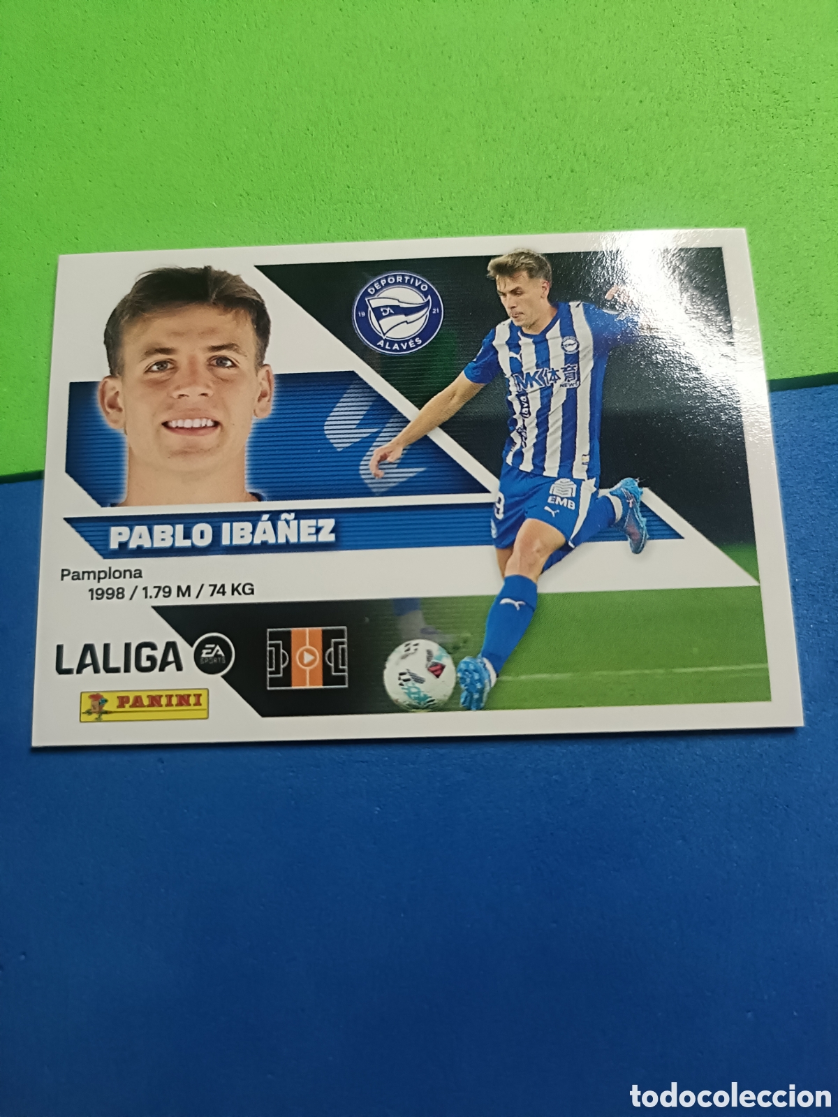 Cromos de f&uacute;tbol: Panini cromos stickers Liga este 2026 2027 26 27 - Alav&eacute;s 15 Pablo Ib&aacute;&ntilde;ez