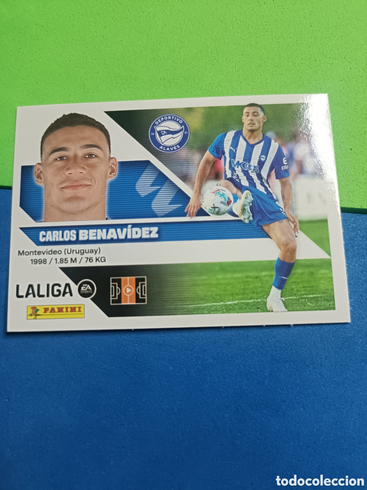 Cromos de f&uacute;tbol: Panini cromos stickers Liga este 2026 2027 26 27 - Alav&eacute;s 11 Benav&iacute;dez