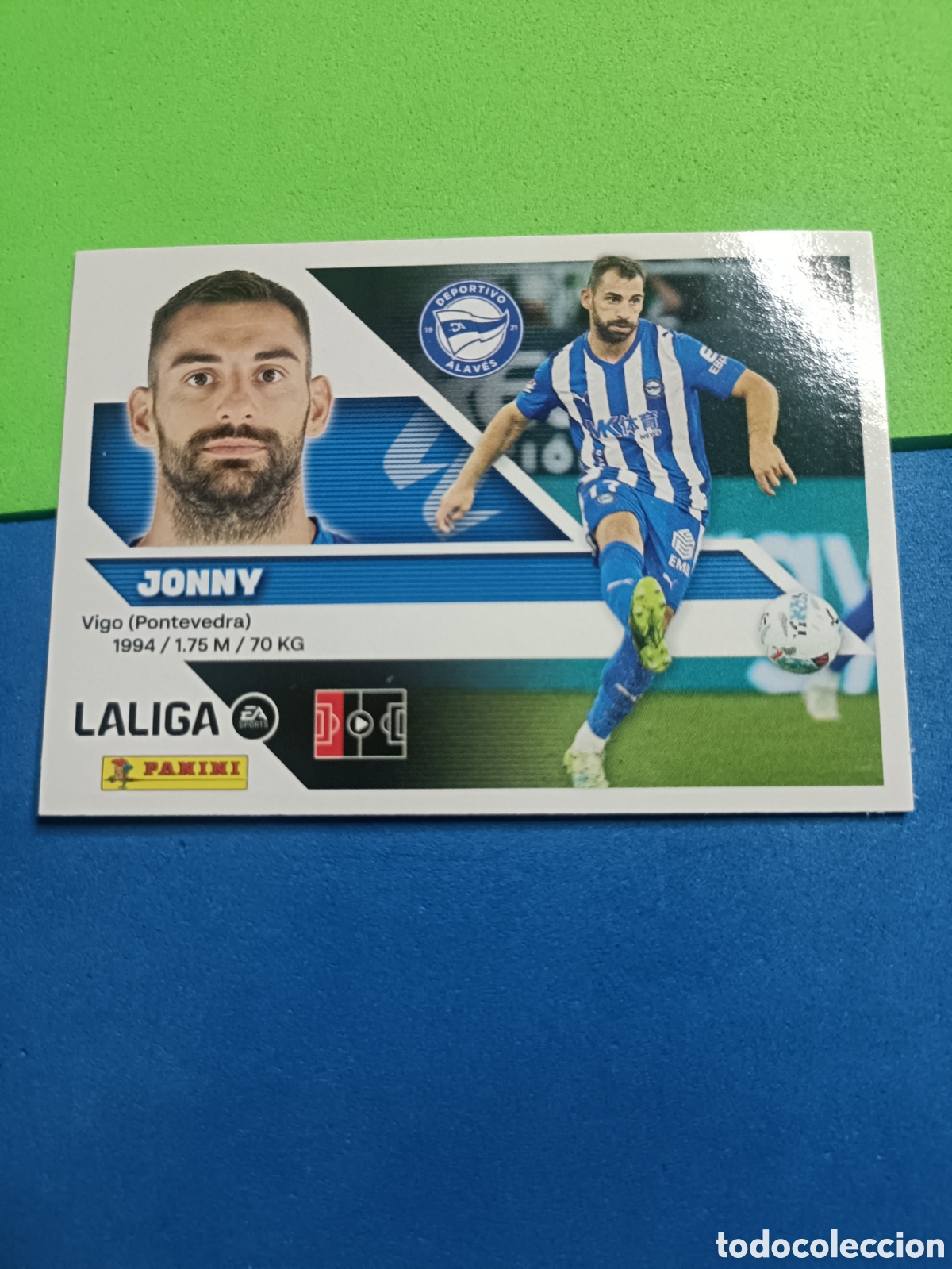 Cromos de f&uacute;tbol: Panini cromos stickers Liga este 2026 2027 26 27 - Alav&eacute;s 5 Jonny