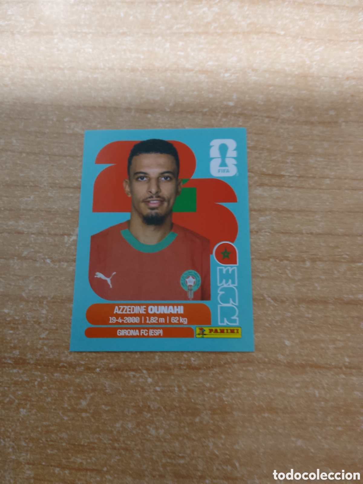 Cromos de f&uacute;tbol: 11 OUNAHI MARRUECOS FIFA WORLD CUP 2026