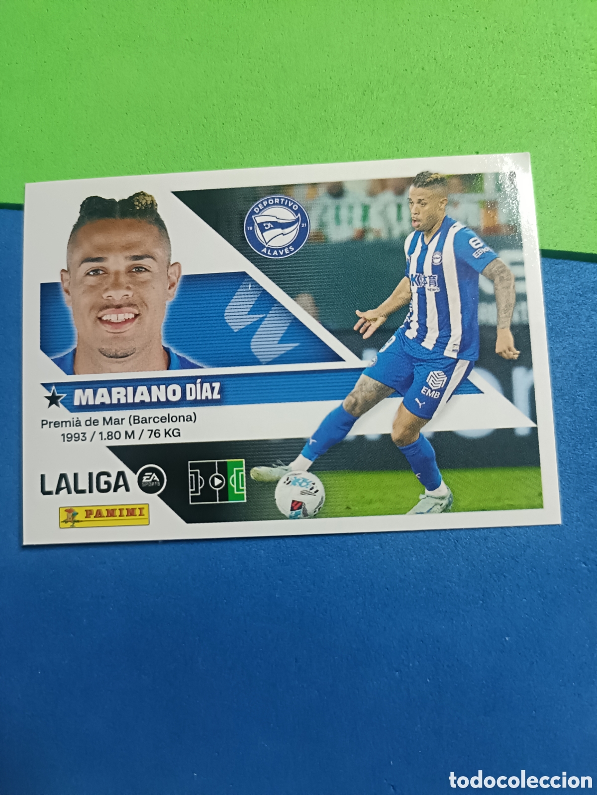 Cromos de f&uacute;tbol: Panini cromos stickers Liga este 2026 2027 26 27 - Coloca Alav&eacute;s 20 Bis Mariano