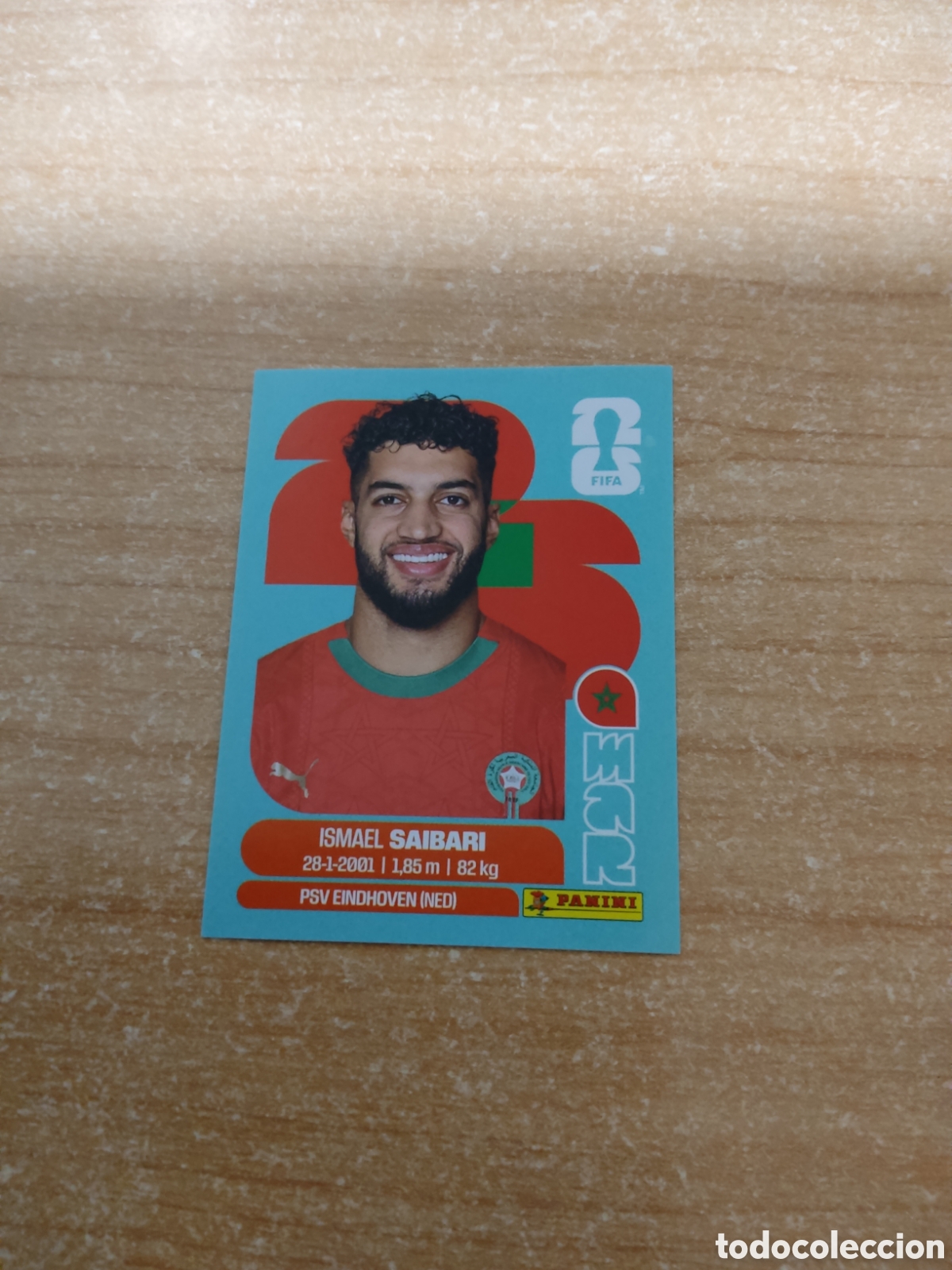 Football Stickers: 15 SAIBARI MARRUECOS FIFA WORLD CUP 2026