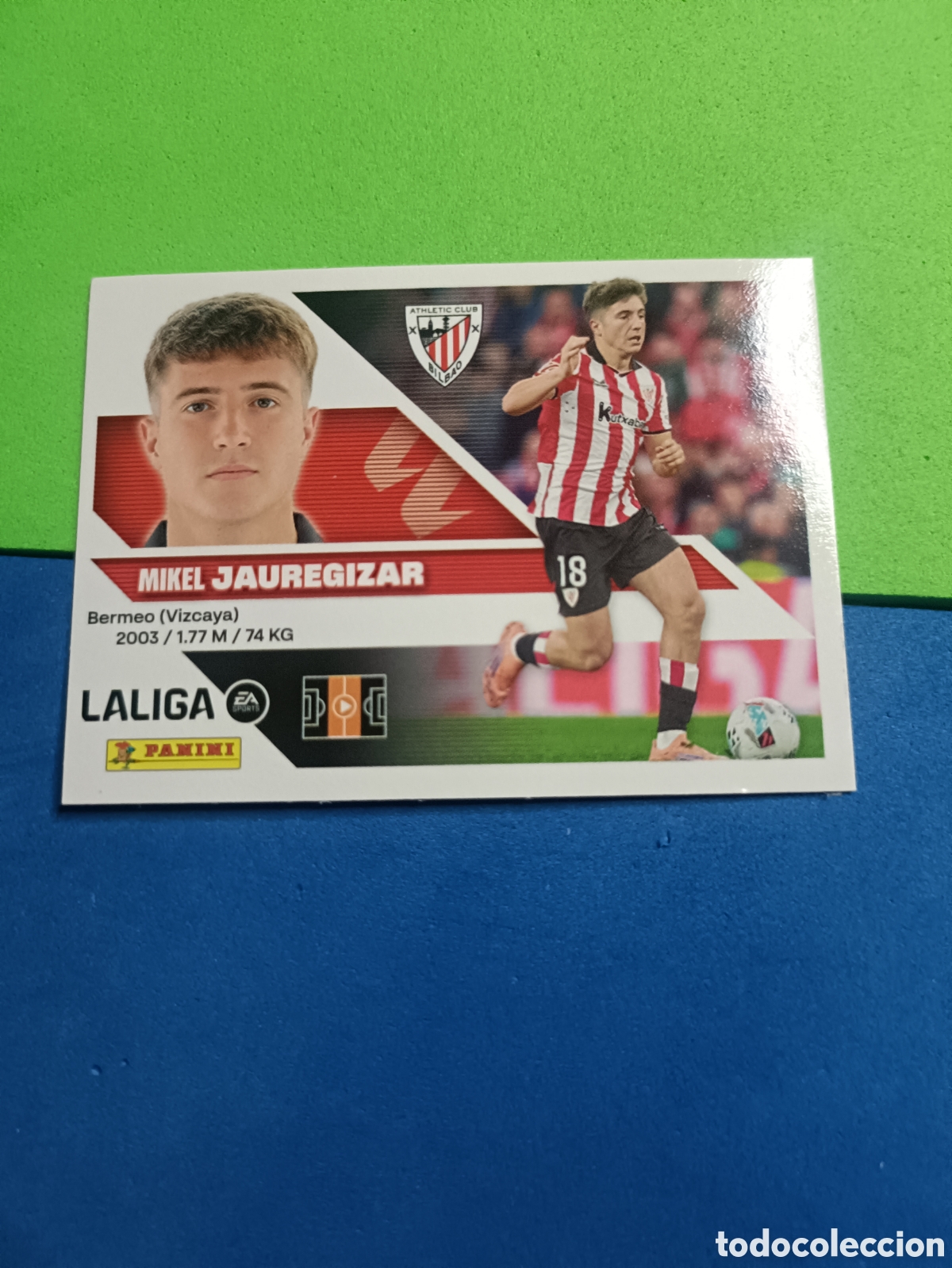 Cromos de f&uacute;tbol: Panini cromos stickers Liga este 2026 2027 26 27 - Bilbao 10 Jauregizar