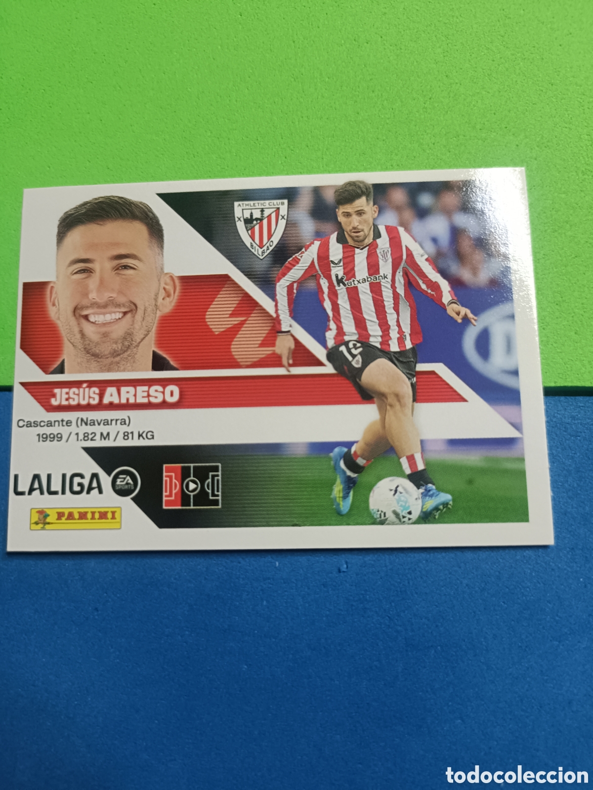Cromos de f&uacute;tbol: Panini cromos stickers Liga este 2026 2027 26 27 - Bilbao 5 Areso
