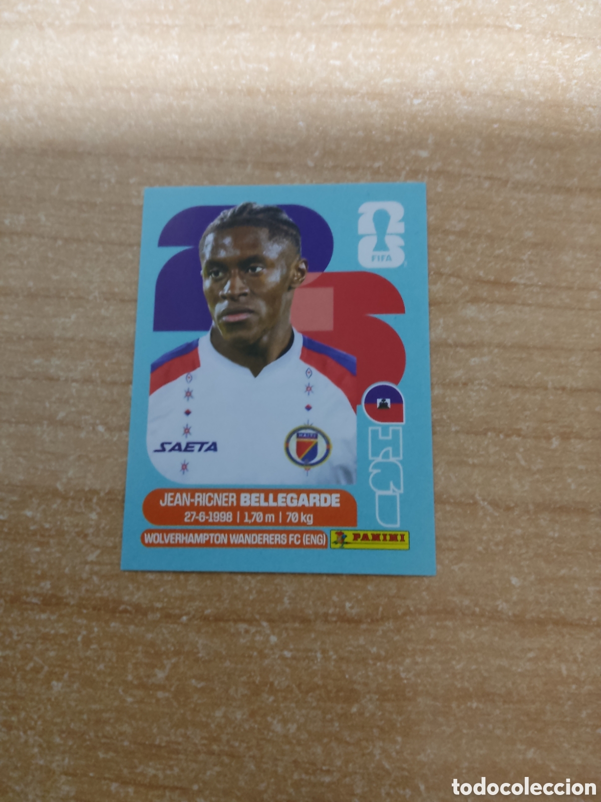 Football Stickers: 12 BELLEGARDE HAITI FIFA WORLD CUP 2026