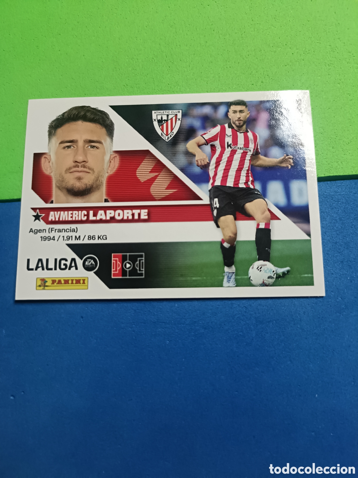 Cromos de f&uacute;tbol: Panini cromos stickers Liga este 2026 2027 26 27 - Bilbao 8 Laporte