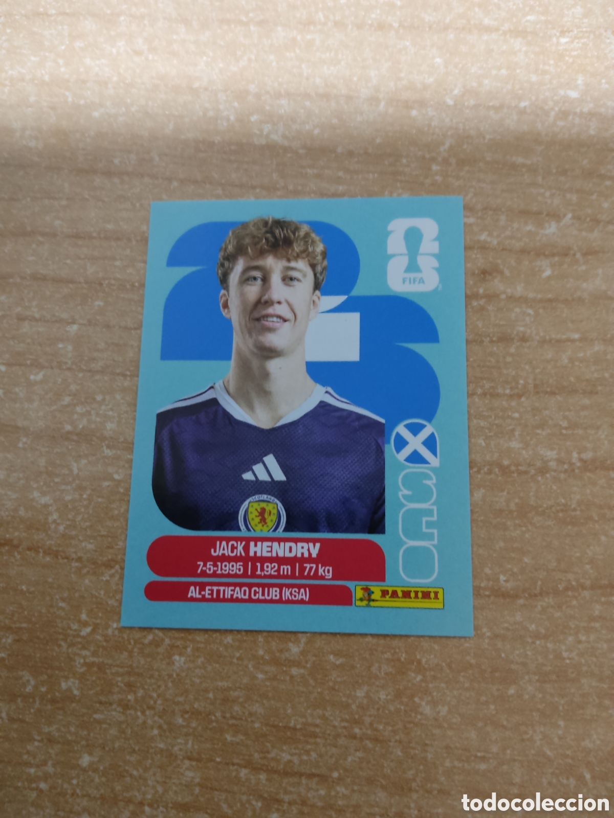 Cromos de f&uacute;tbol: 3 HENDRY ESCOCIA FIFA WORLD CUP 2026