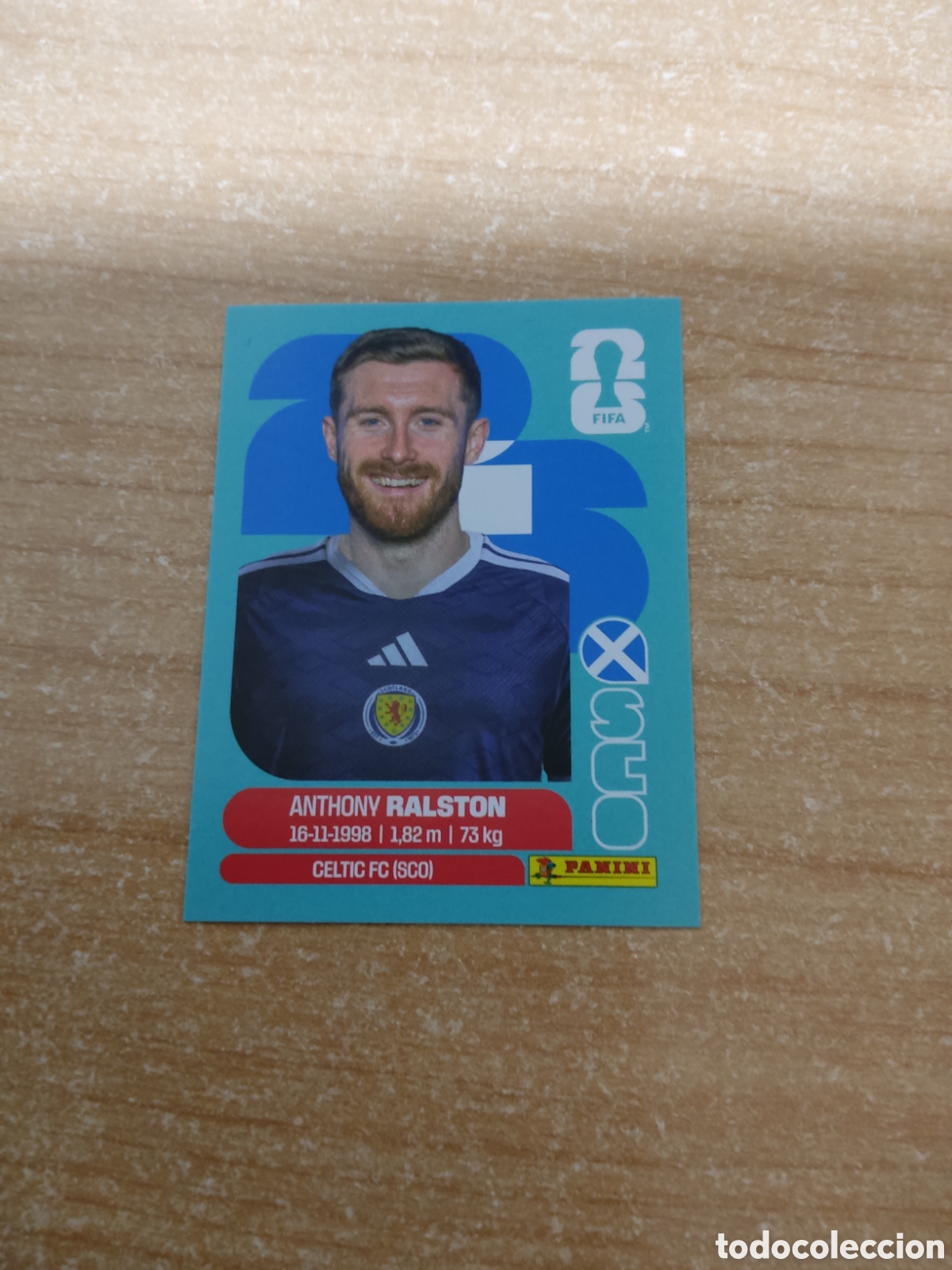 Cromos de f&uacute;tbol: 9 RALSTON ESCOCIA FIFA WORLD CUP 2026