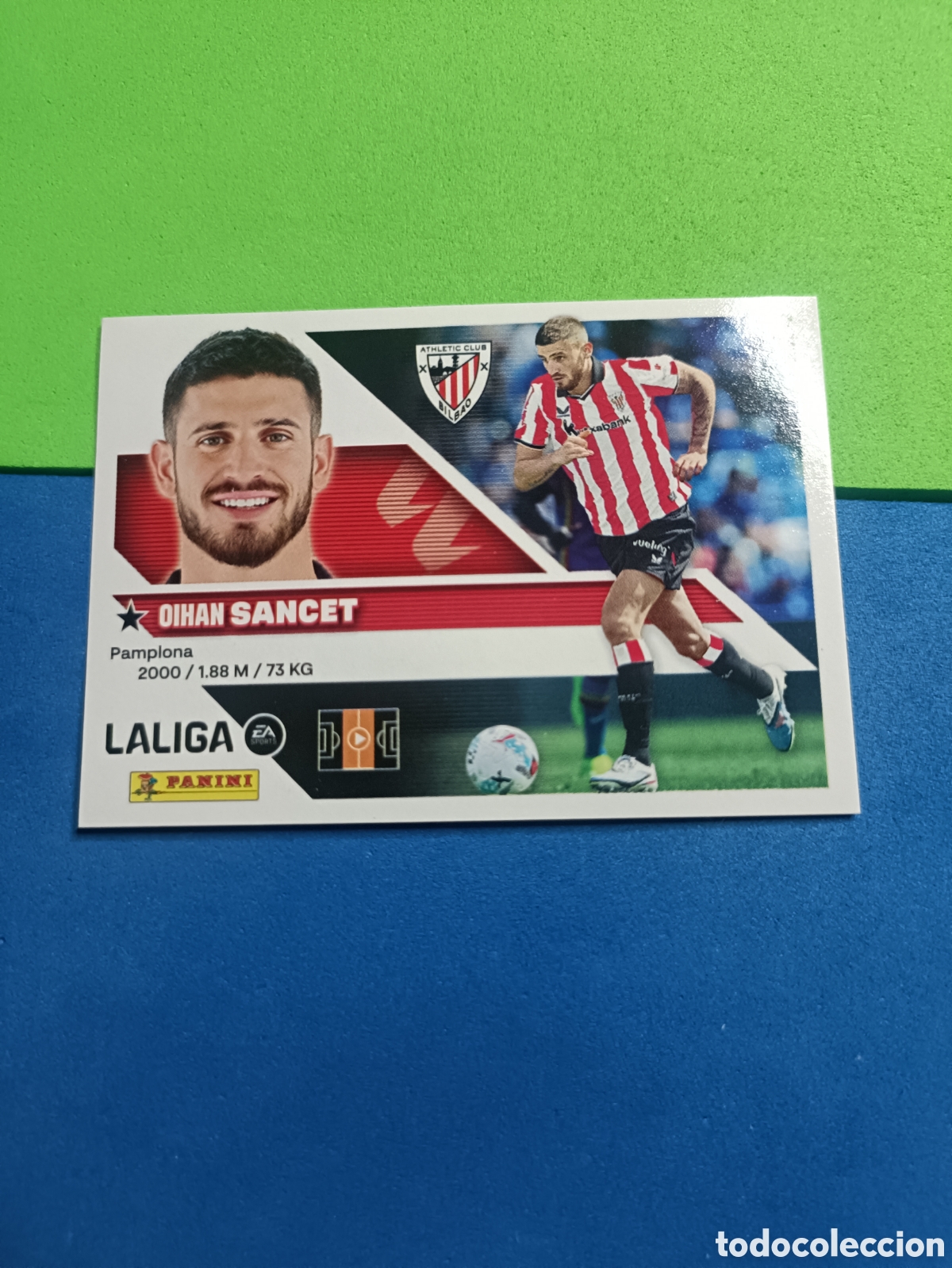 Cromos de f&uacute;tbol: Panini cromos stickers Liga este 2026 2027 26 27 - Bilbao 14 Sancet