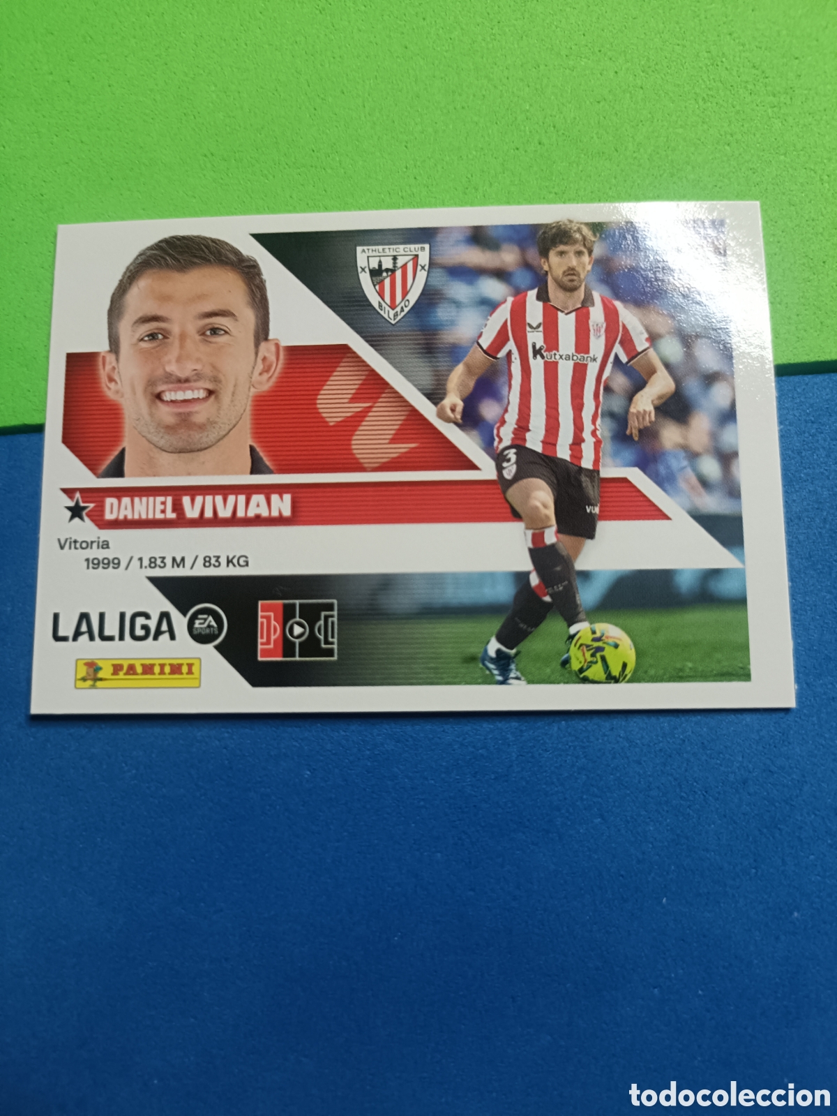 Cromos de f&uacute;tbol: Panini cromos stickers Liga este 2026 2027 26 27 - Bilbao 7 Vivian
