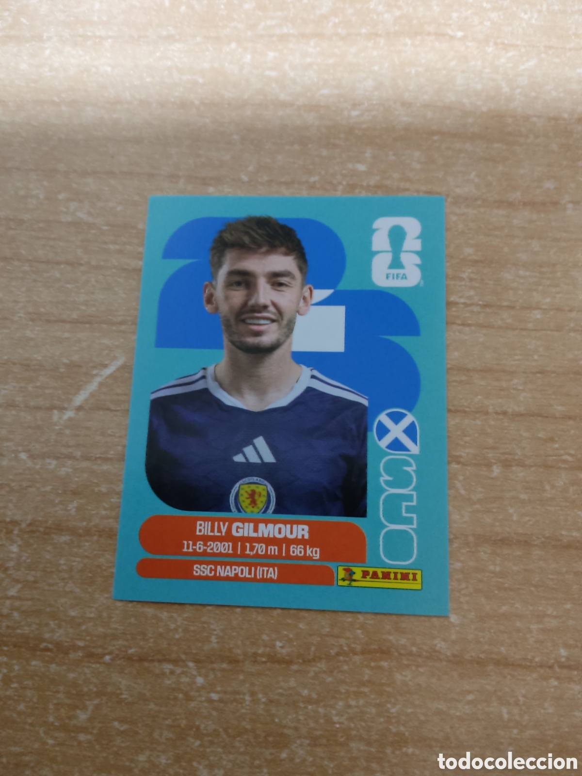 Cromos de f&uacute;tbol: 12 GILMOUR ESCOCIA FIFA WORLD CUP 2026