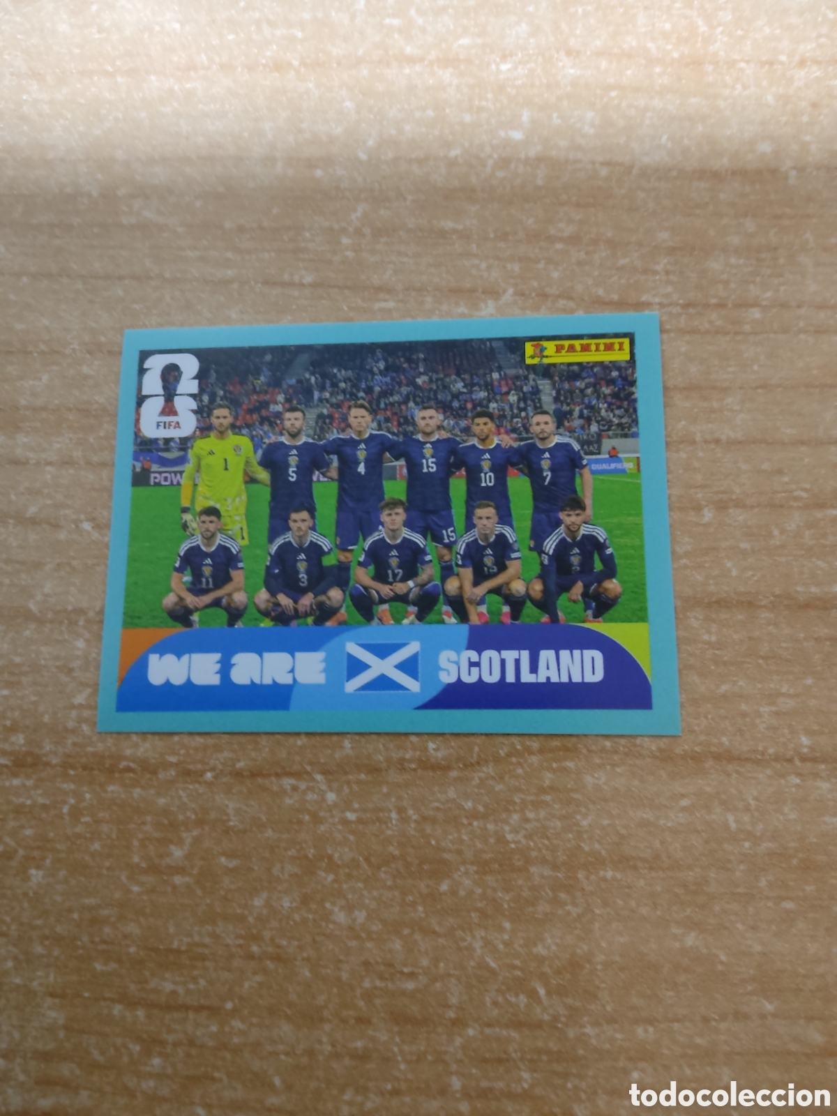 Cromos de f&uacute;tbol: 13 PLANTILLA ESCOCIA FIFA WORLD CUP 2026
