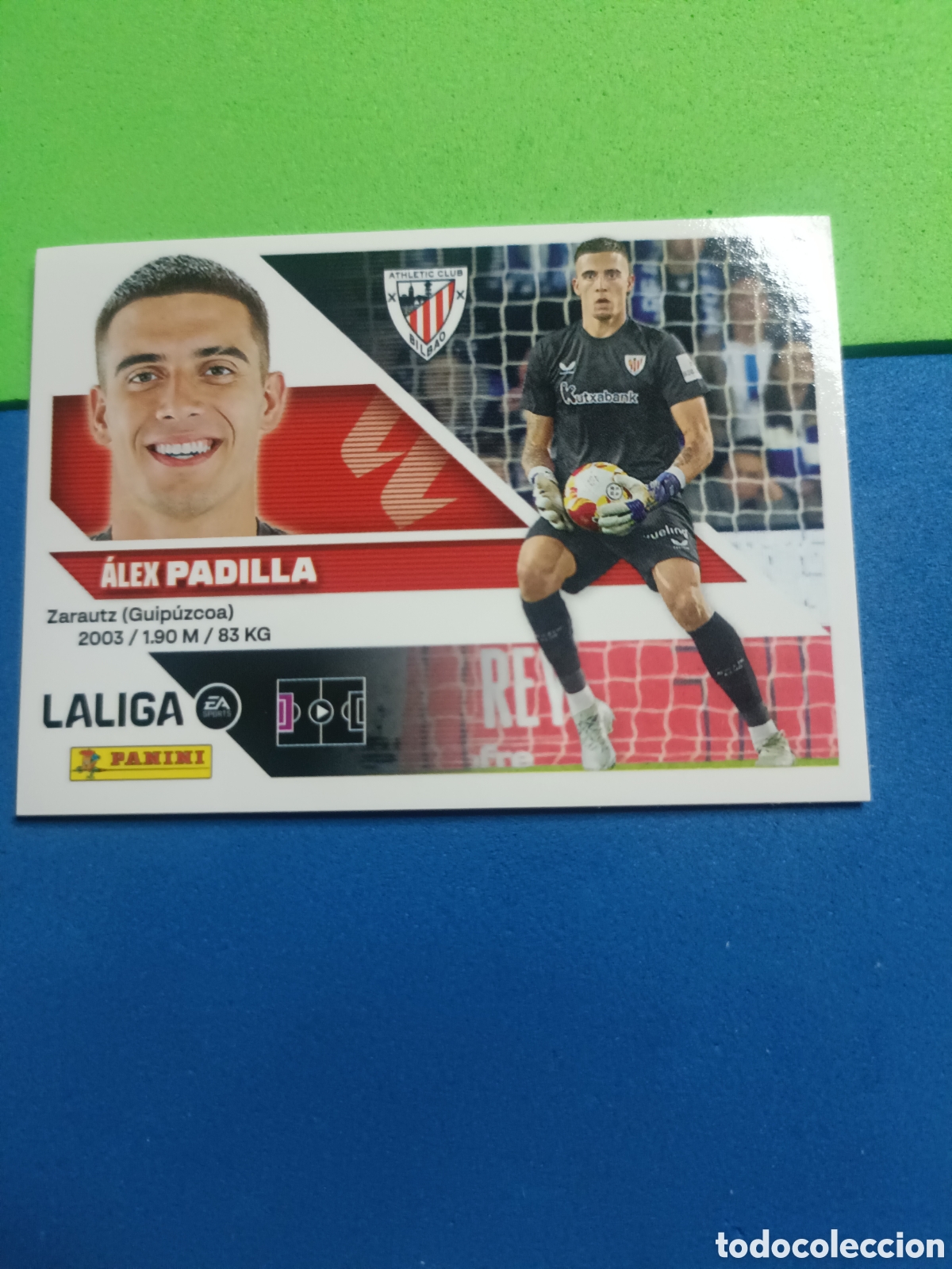 Cromos de f&uacute;tbol: Panini cromos stickers Liga este 2026 2027 26 27 - Bilbao 4 Padilla