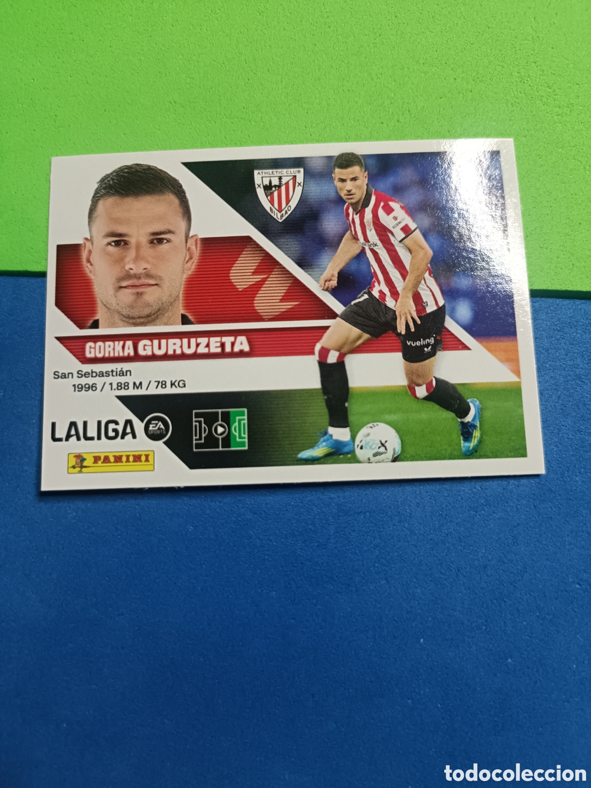 Cromos de f&uacute;tbol: Panini cromos stickers Liga este 2026 2027 26 27 - Bilbao 20 Guruzeta