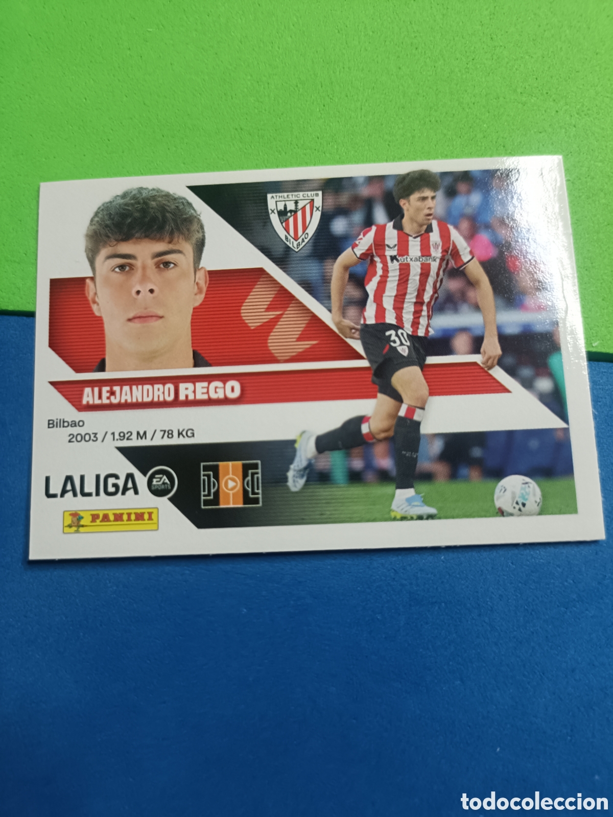 Cromos de f&uacute;tbol: Panini cromos stickers Liga este 2026 2027 26 27 - Bilbao 12 Rego