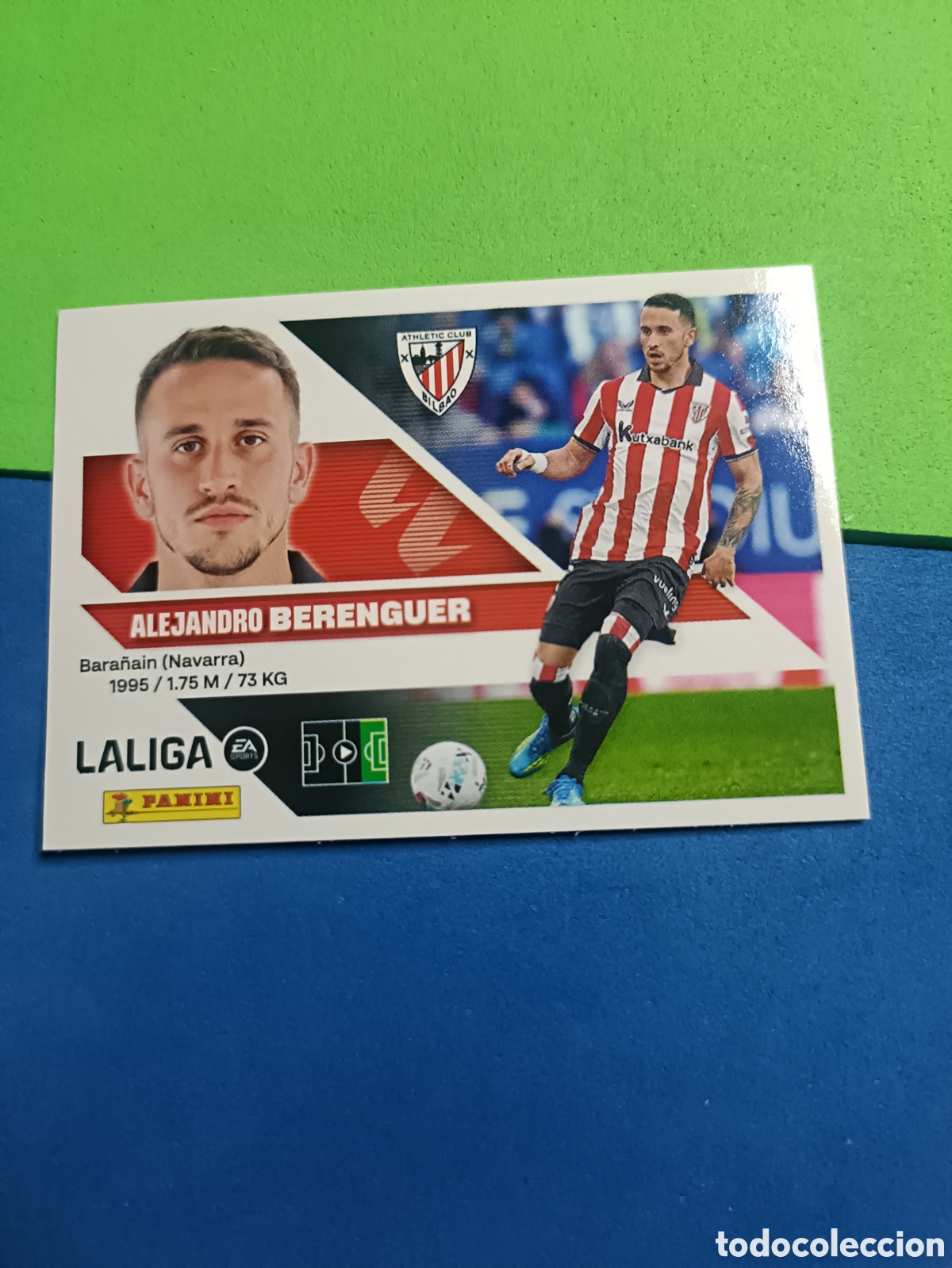 Cromos de f&uacute;tbol: Panini cromos stickers Liga este 2026 2027 26 27 - Bilbao 16 Berenguer