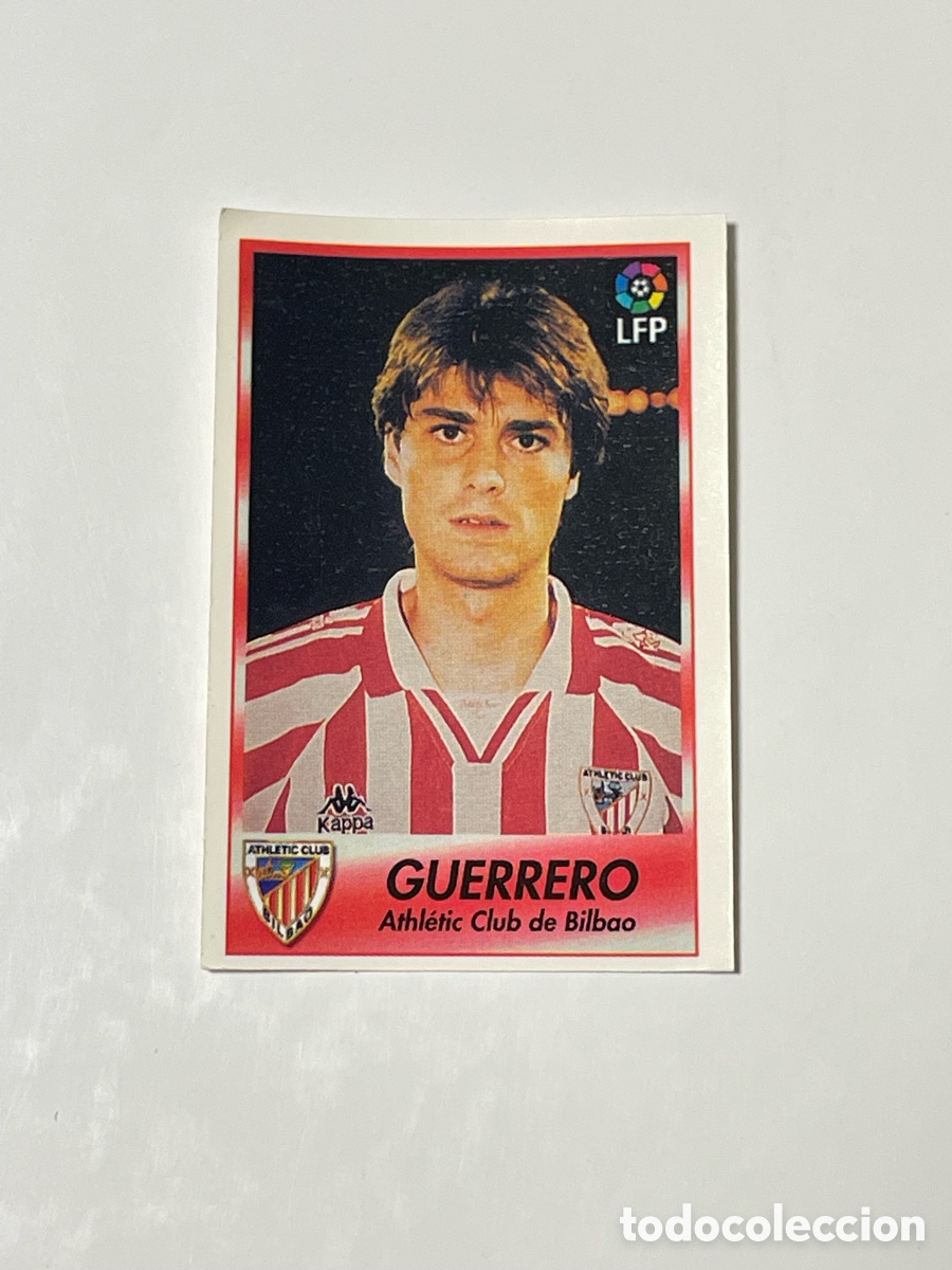 Cromos de f&uacute;tbol: Julen Guerrero Athletic de Bilbao 96/97 Bollycao #34