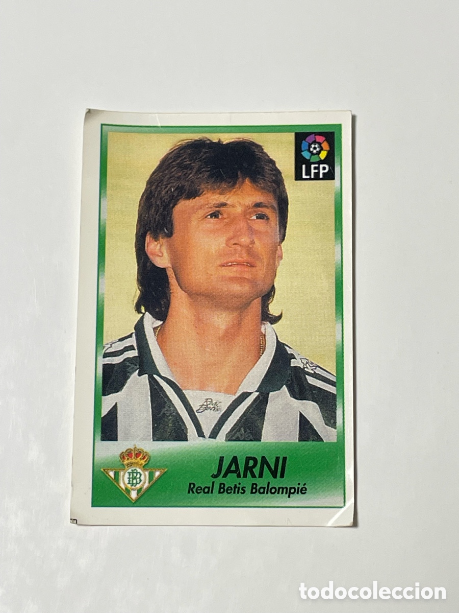 Cromos de f&uacute;tbol: Robert Jarni Betis 96/97 Bollycao #21