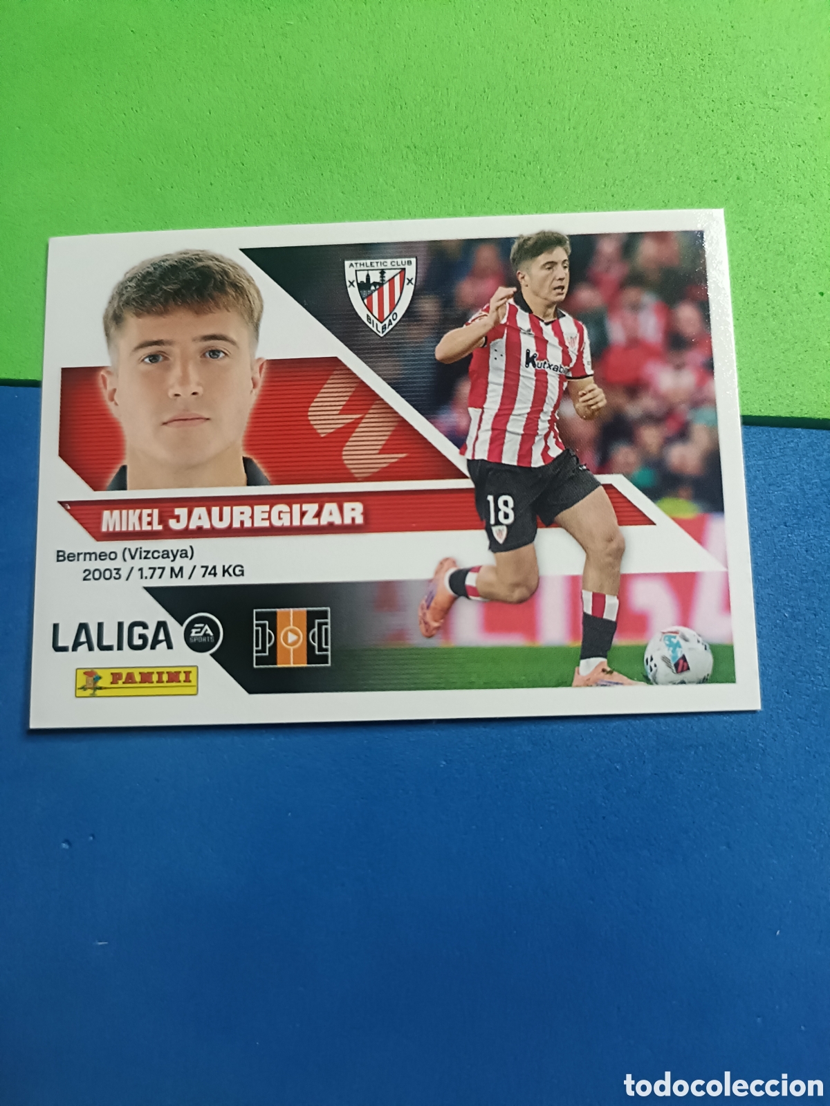 Cromos de f&uacute;tbol: Panini cromos stickers Liga este 2026 2027 26 27 - Bilbao 10 Jauregizar