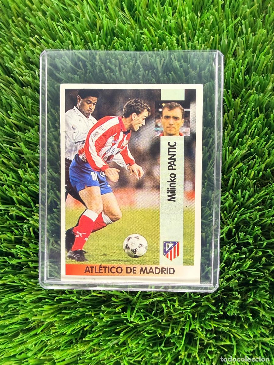 Cromos de f&uacute;tbol: N&ordm; 11 Milinko Pantic Atl&eacute;tico de Madrid Liga 96 97