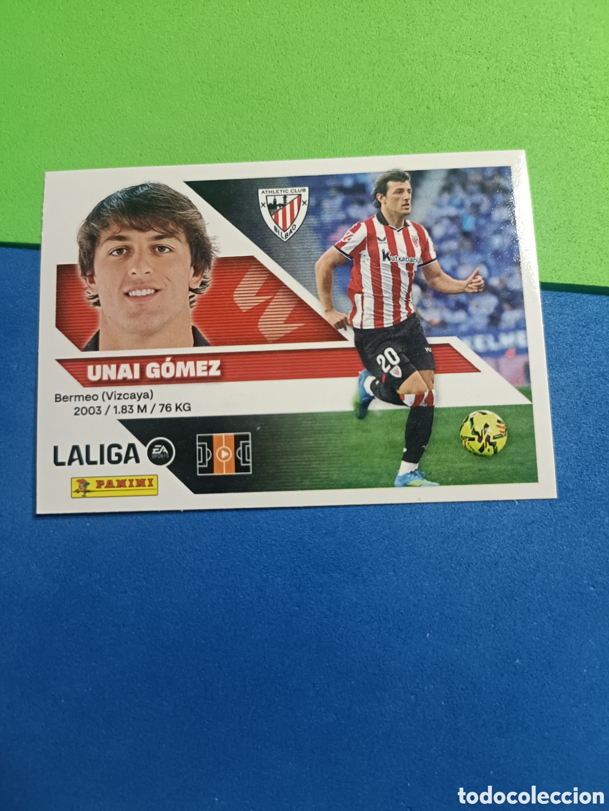 Fu&szlig;ball-Sticker: Panini cromos stickers Liga este 2026 2027 26 27 - Bilbao 13 Unai G&oacute;mez